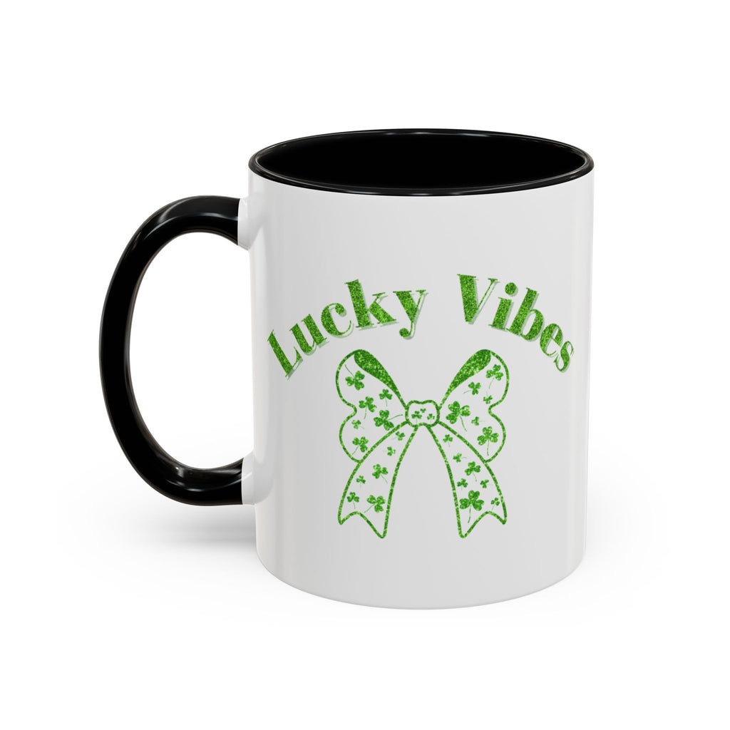 Lucky Vibes Accent Coffee Mug
