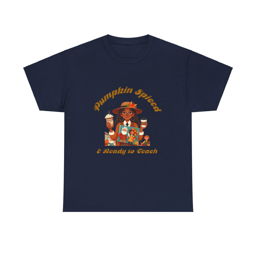 Pumpkin Spiced 2 Unisex Heavy Cotton Tee