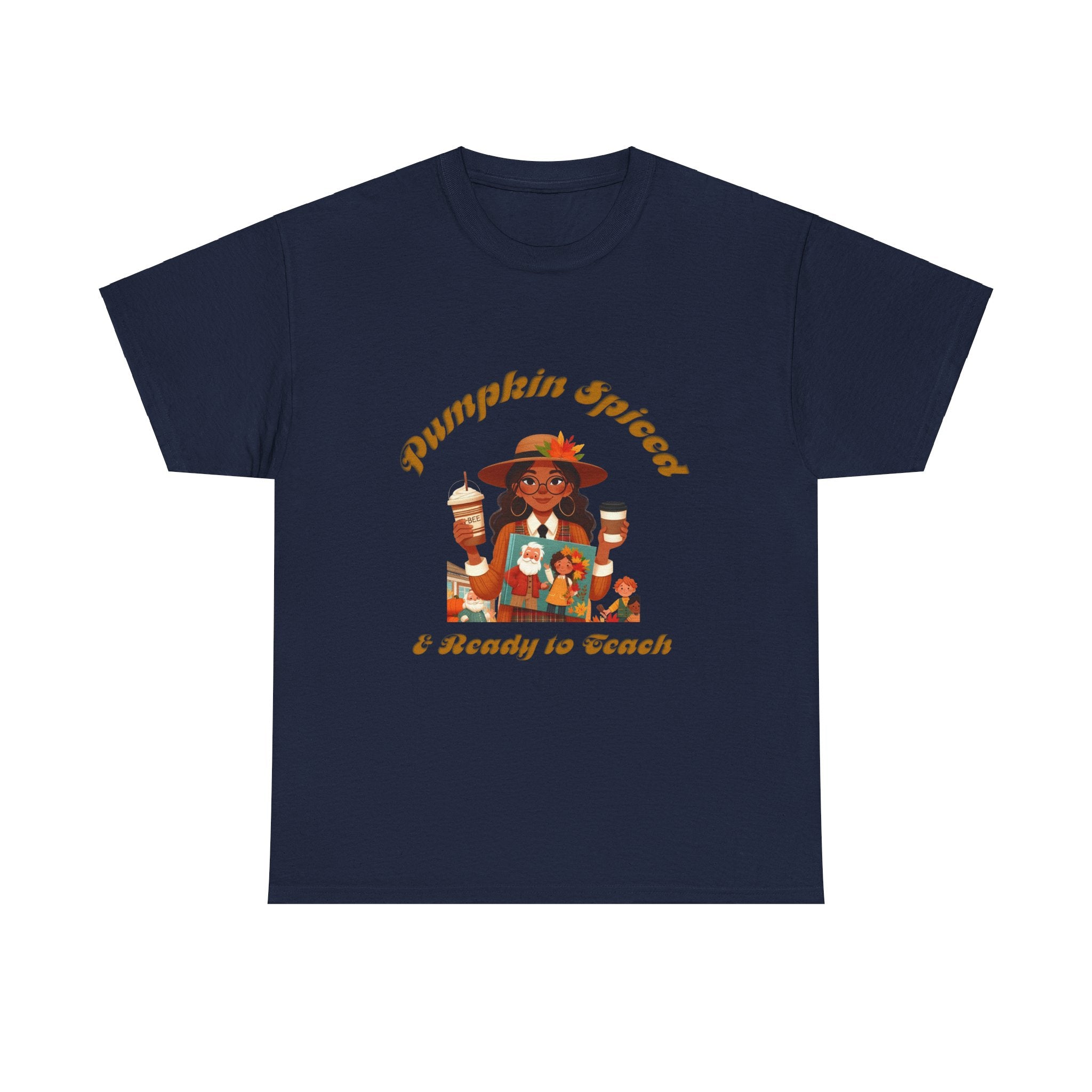Pumpkin Spiced 2 Unisex Heavy Cotton Tee