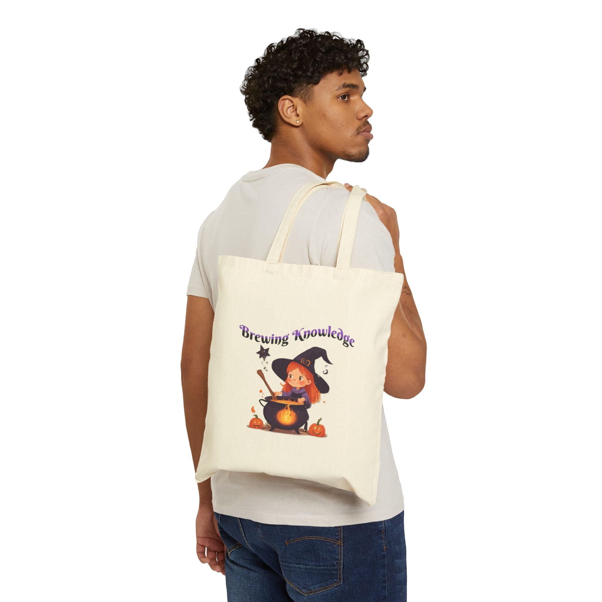 Brewing Knowledge 2 Cotton Canvas Tote Bag