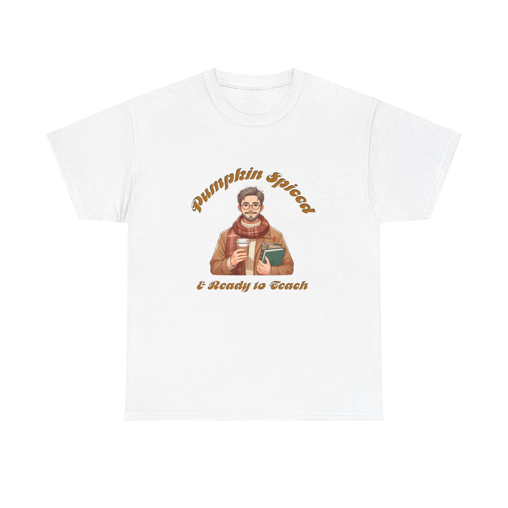 Pumpkin Spiced 7 Unisex Heavy Cotton Tee