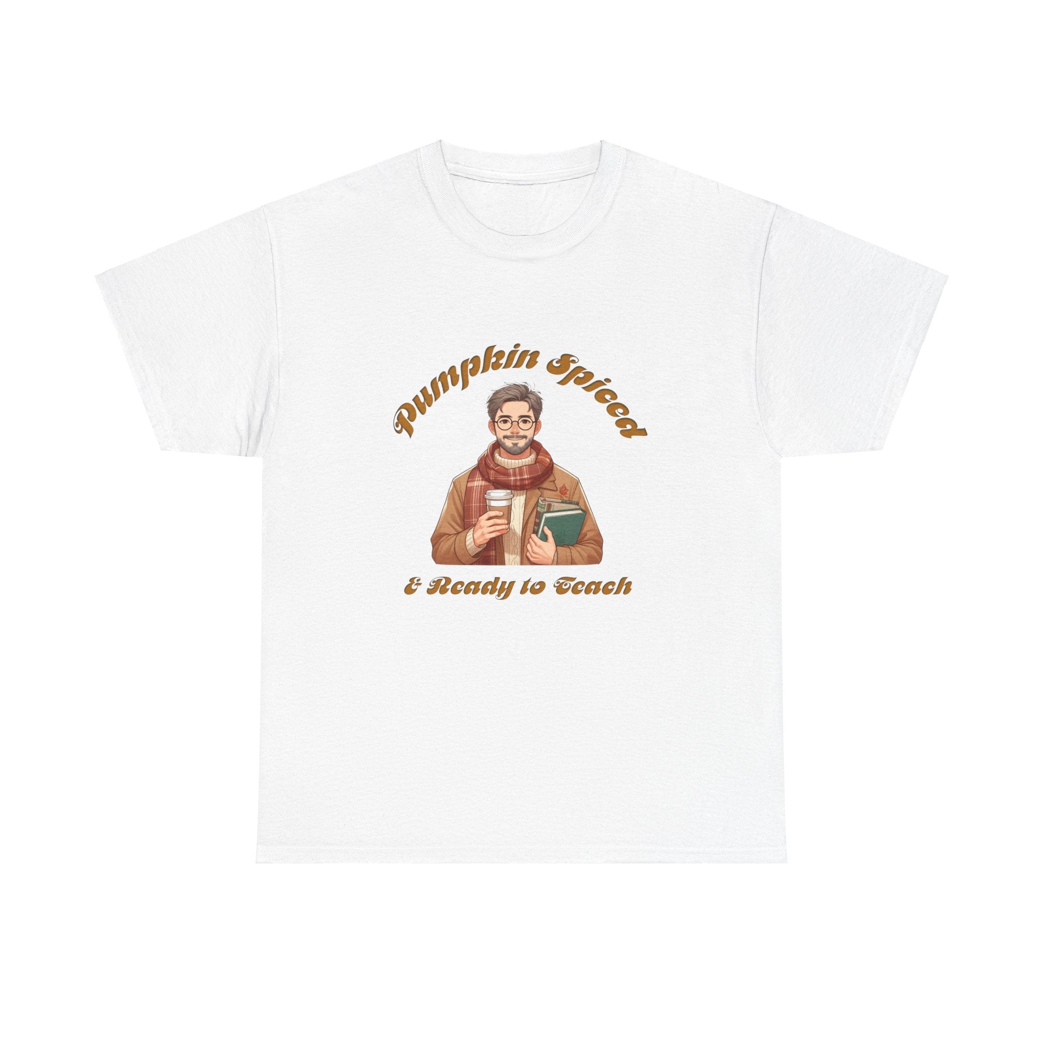 Pumpkin Spiced 7 Unisex Heavy Cotton Tee