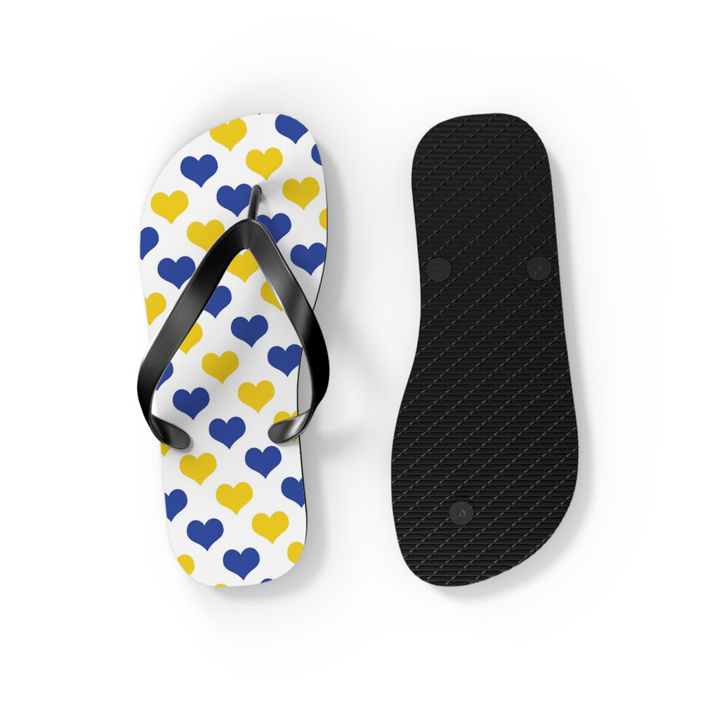Flip Flops Spring Hearts