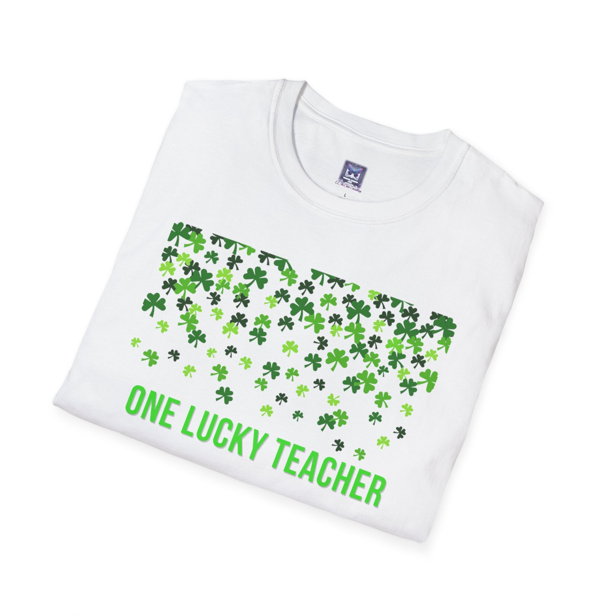 One Lucky Teacher Unisex Softstyle T-Shirt