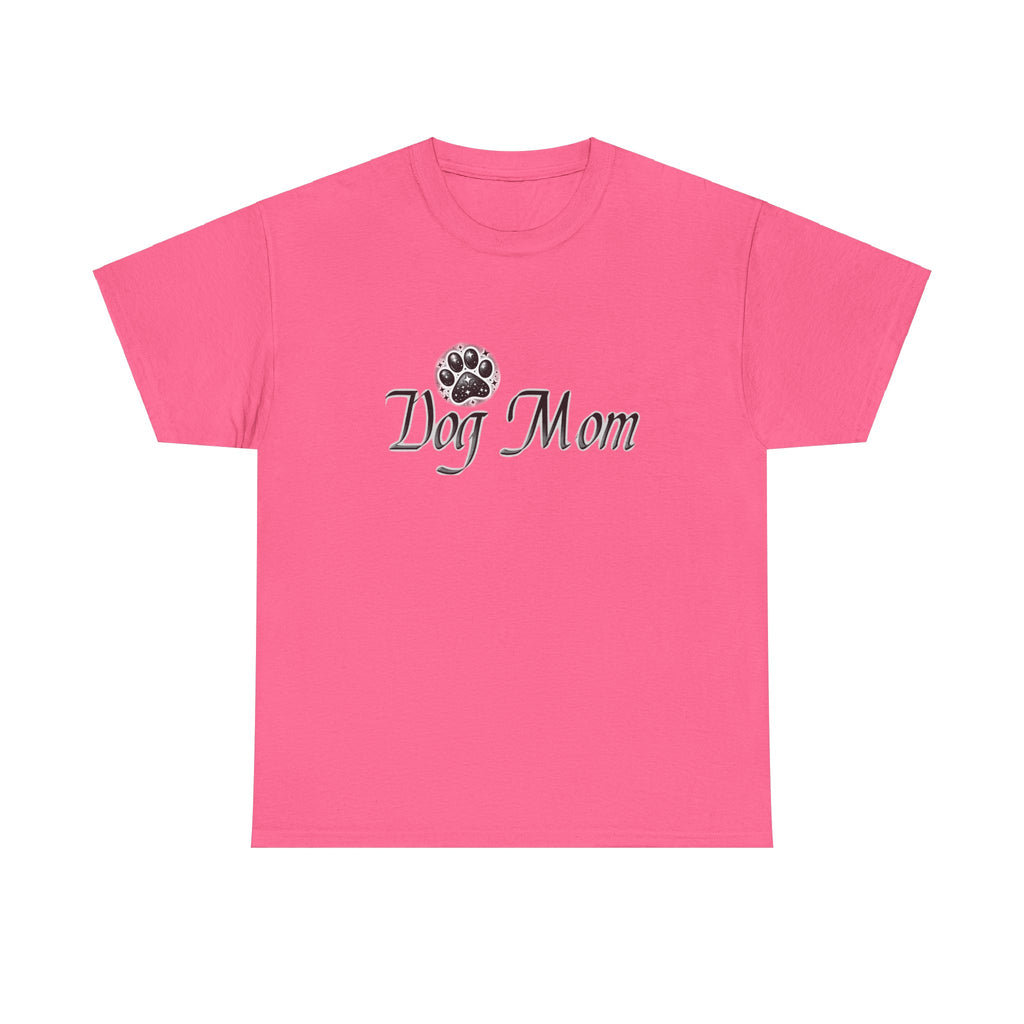 Dog Mom B/W Unisex Heavy Cotton Tee