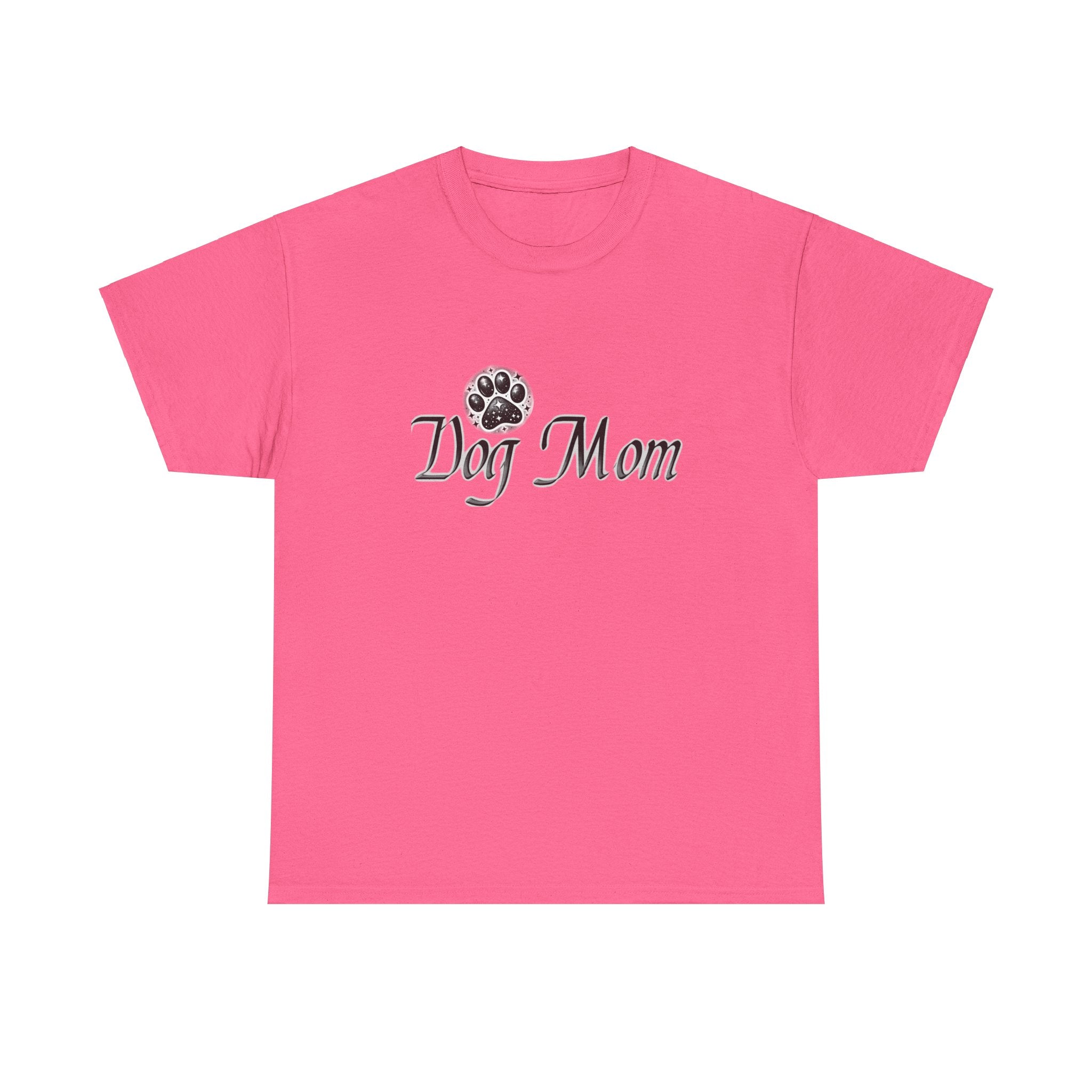 Dog Mom B/W Unisex Heavy Cotton Tee