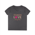 Teach Love Inspire Ladies' V-Neck T-Shirt