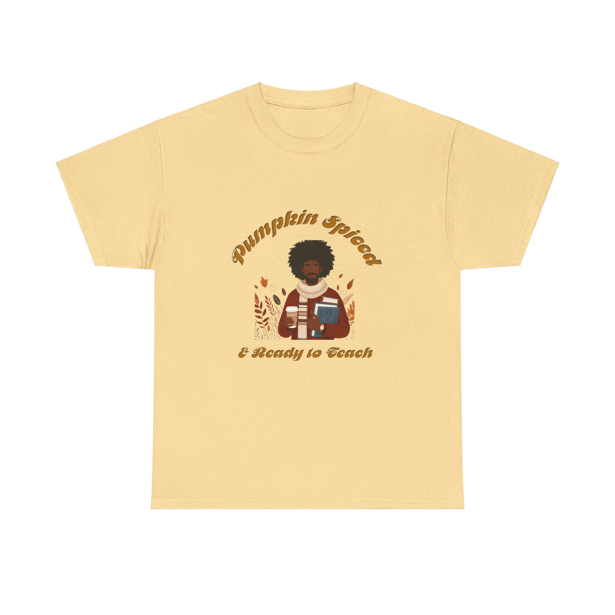 Pumpkin Spiced 4 Unisex Heavy Cotton Tee
