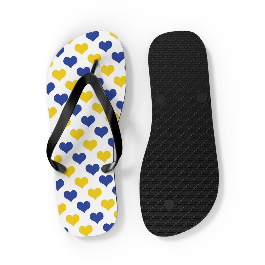Flip Flops Spring Hearts