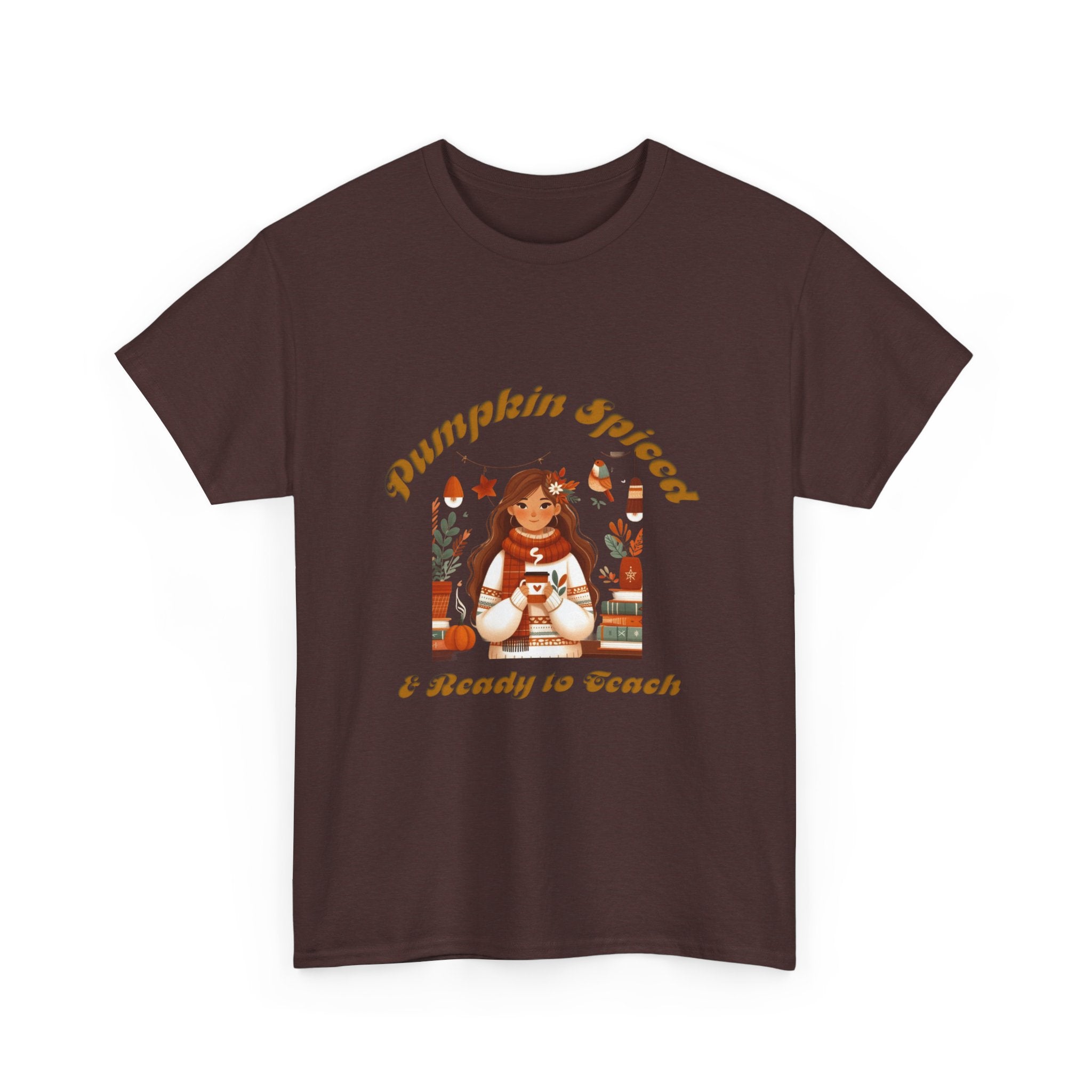 Pumpkin Spiced 3 Unisex Heavy Cotton Tee