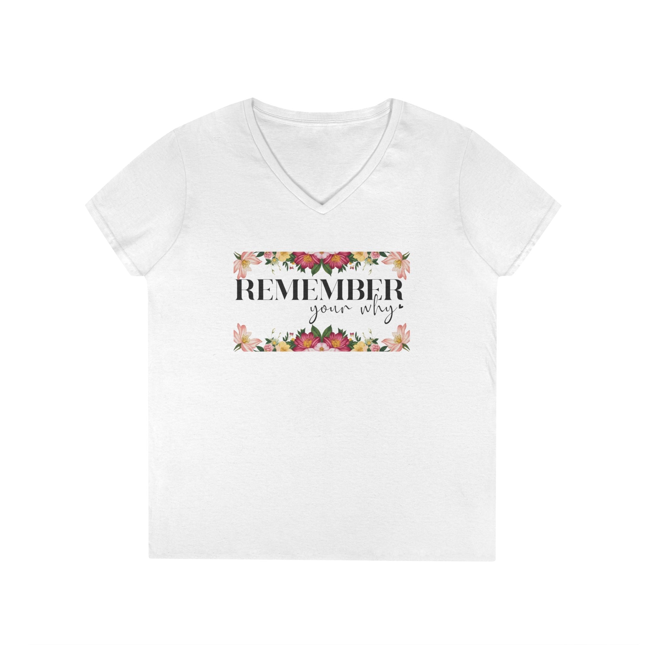 Remember Your Why V-Neck T-Shirt