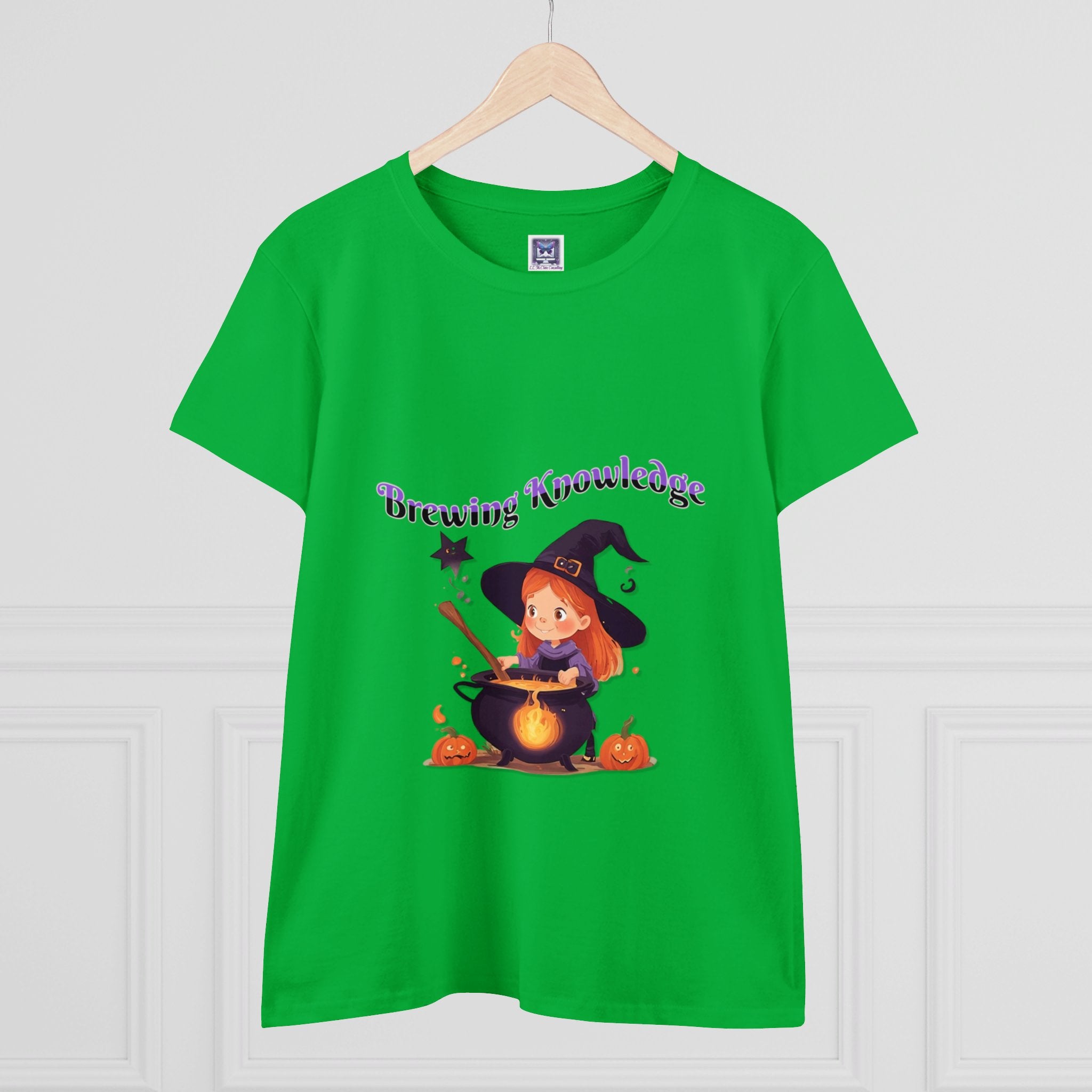 Brewing Knowledge 2 Women's Midweight Cotton Tee