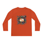 Youth Trick or Treat Spiderweb Long Sleeve Shirt