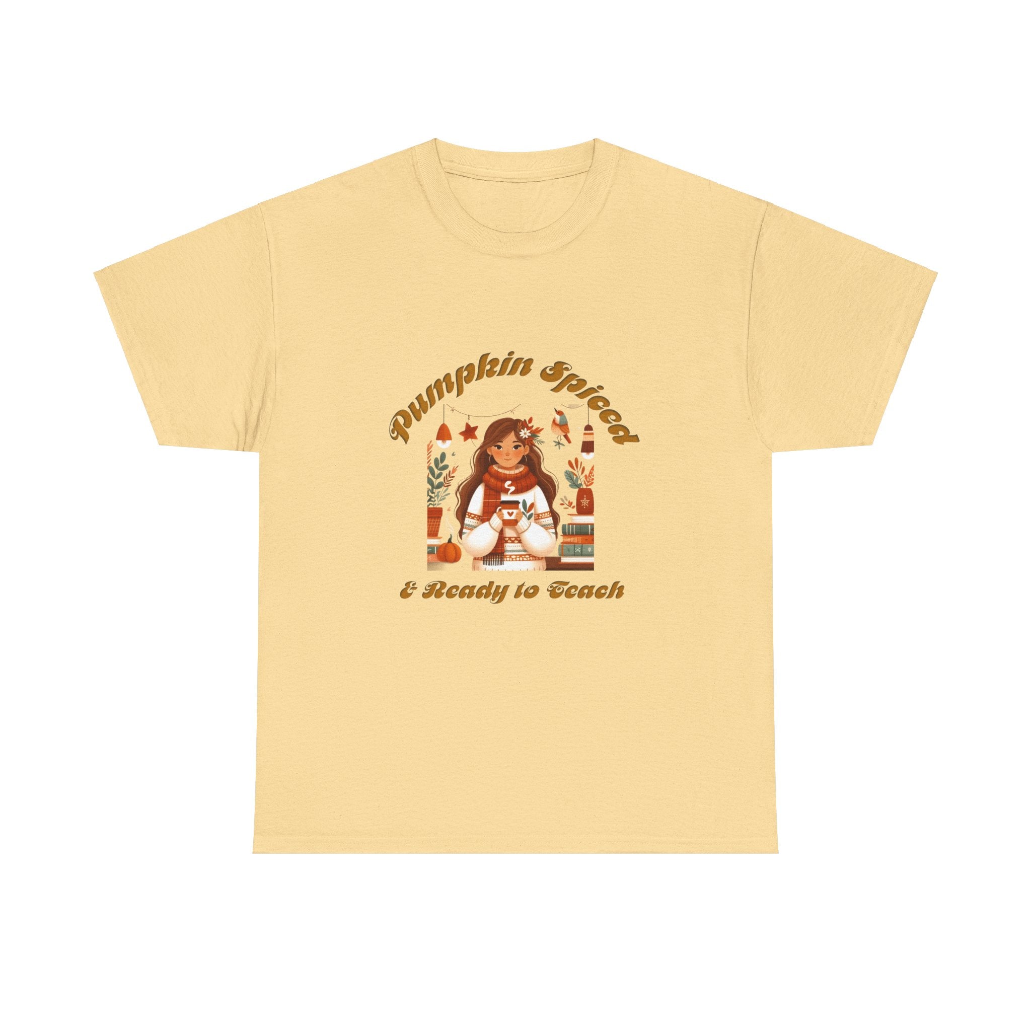 Pumpkin Spiced 3 Unisex Heavy Cotton Tee