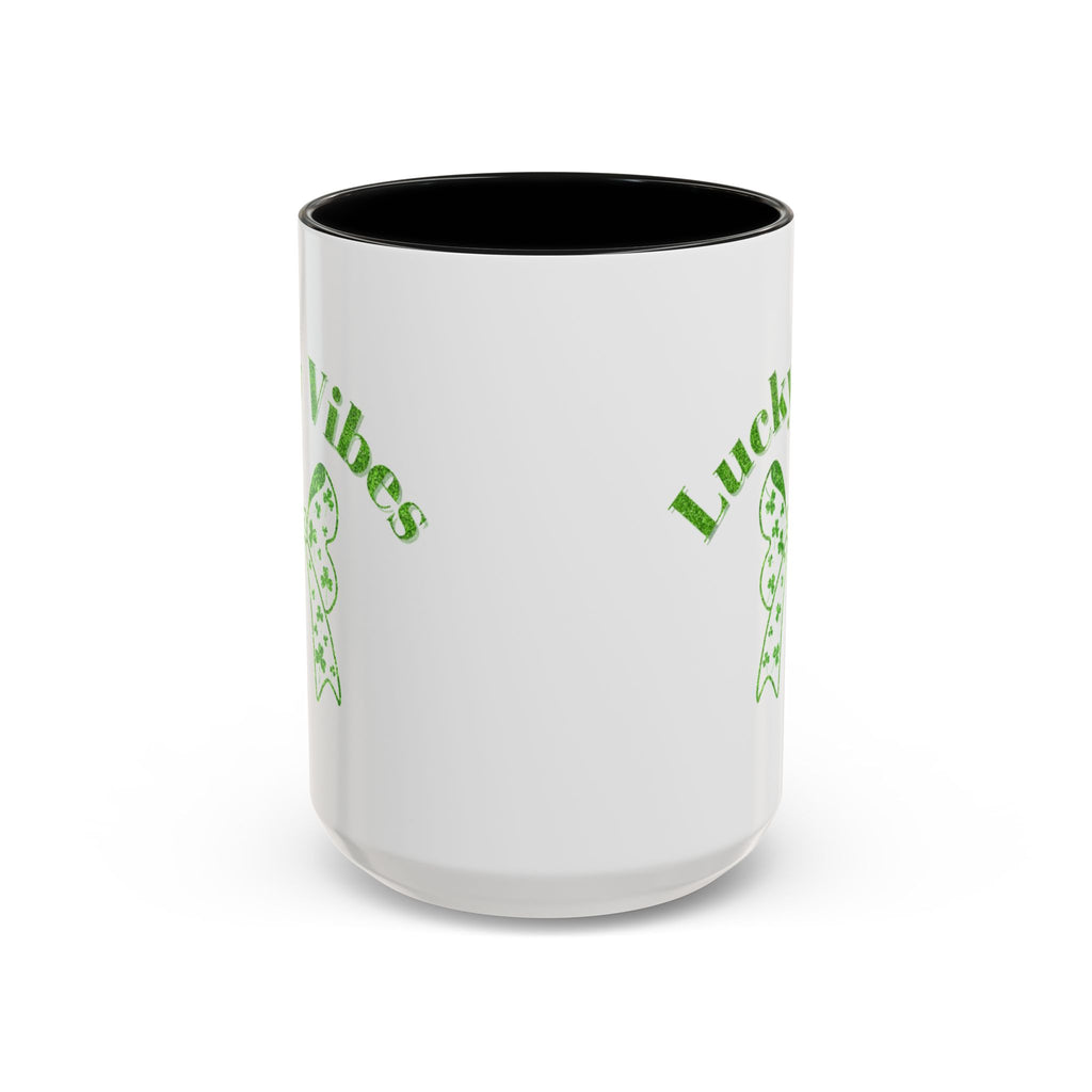 Lucky Vibes Accent Coffee Mug
