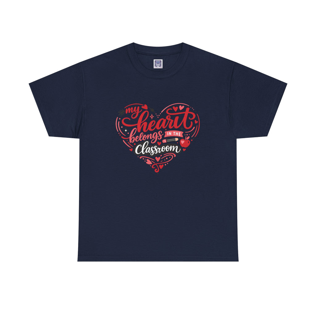 [NEW] My Heart Belongs Customizable T-Shirt