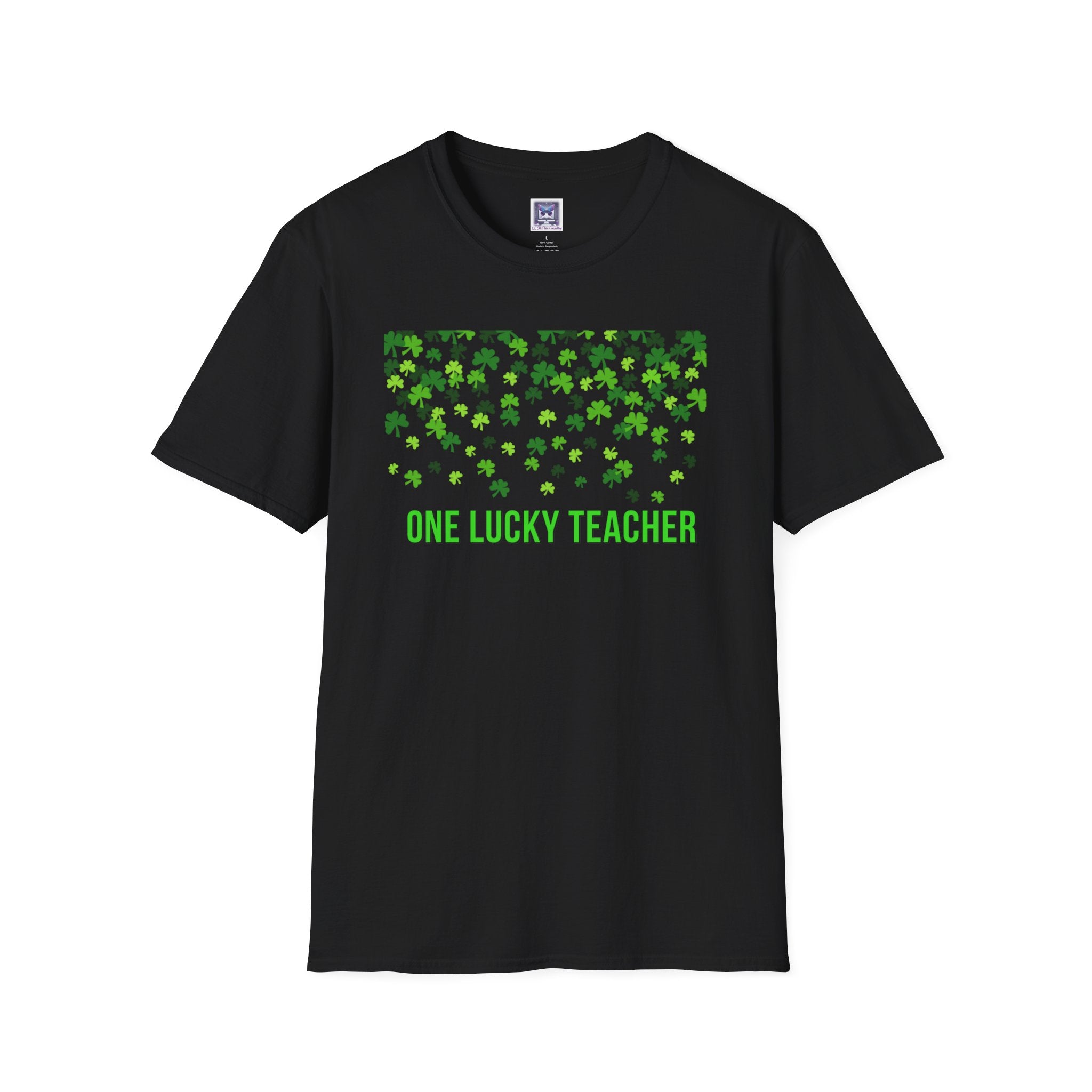 One Lucky Teacher Unisex Softstyle T-Shirt