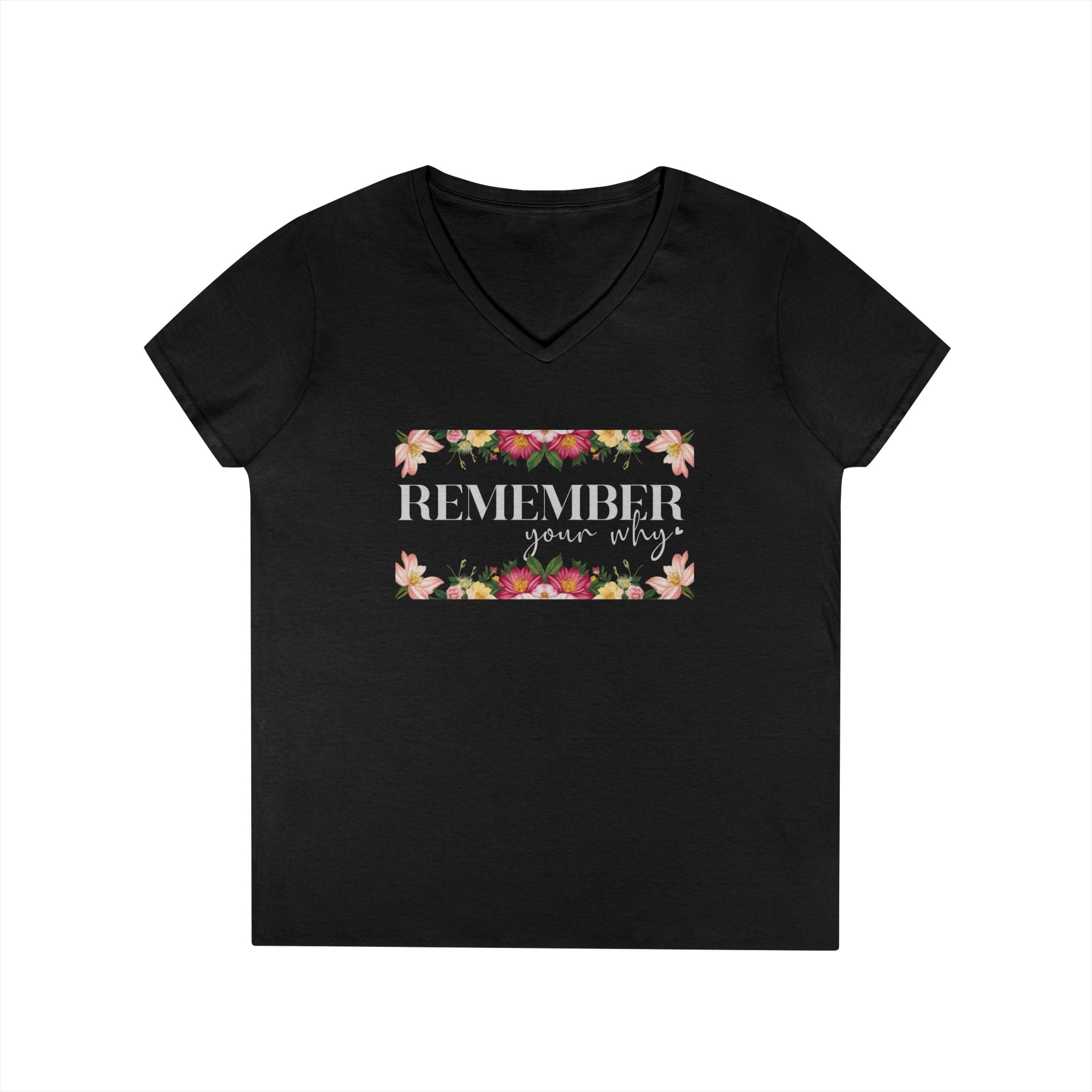 Remember Your Why V-Neck T-Shirt