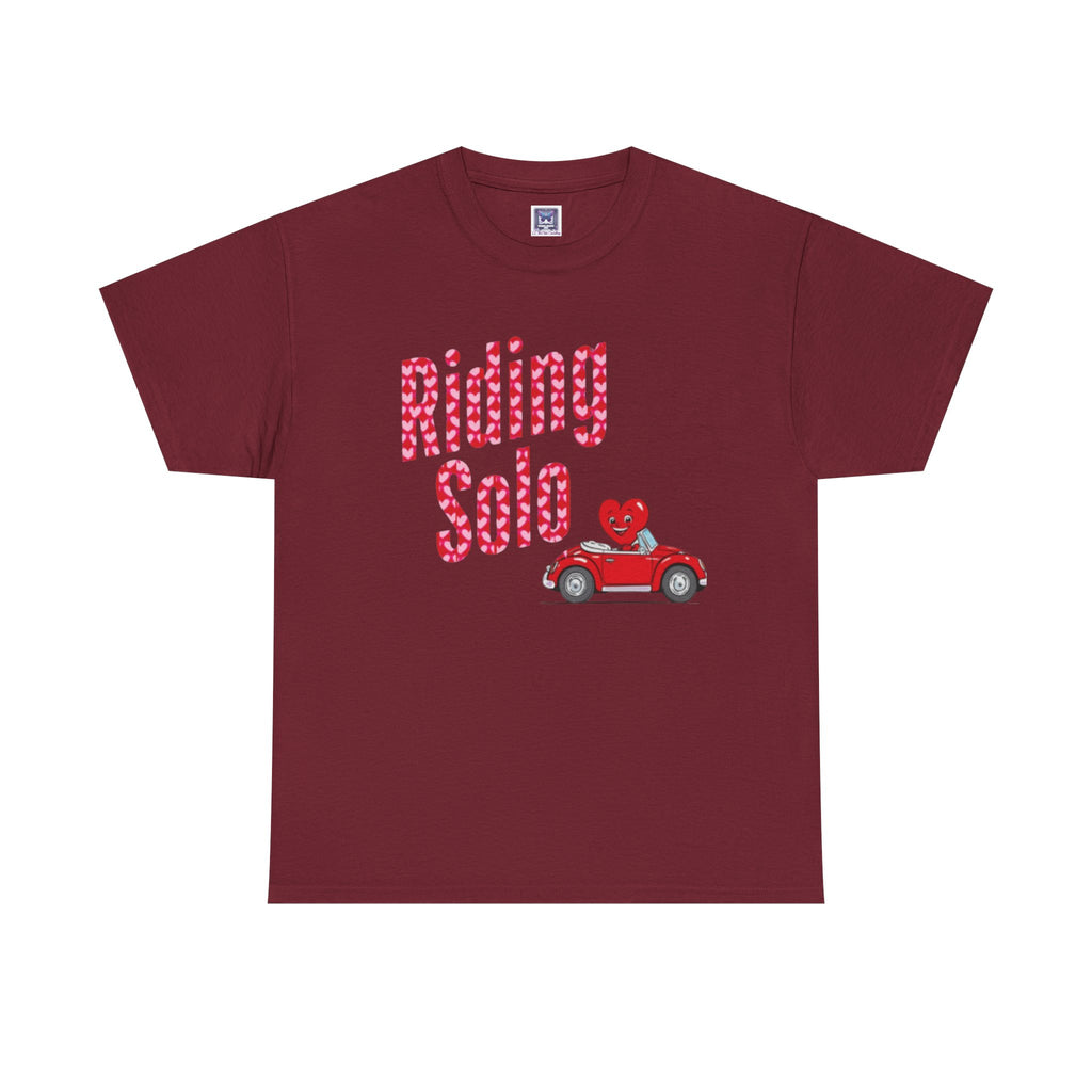 Riding Solo Valentine Unisex Tee