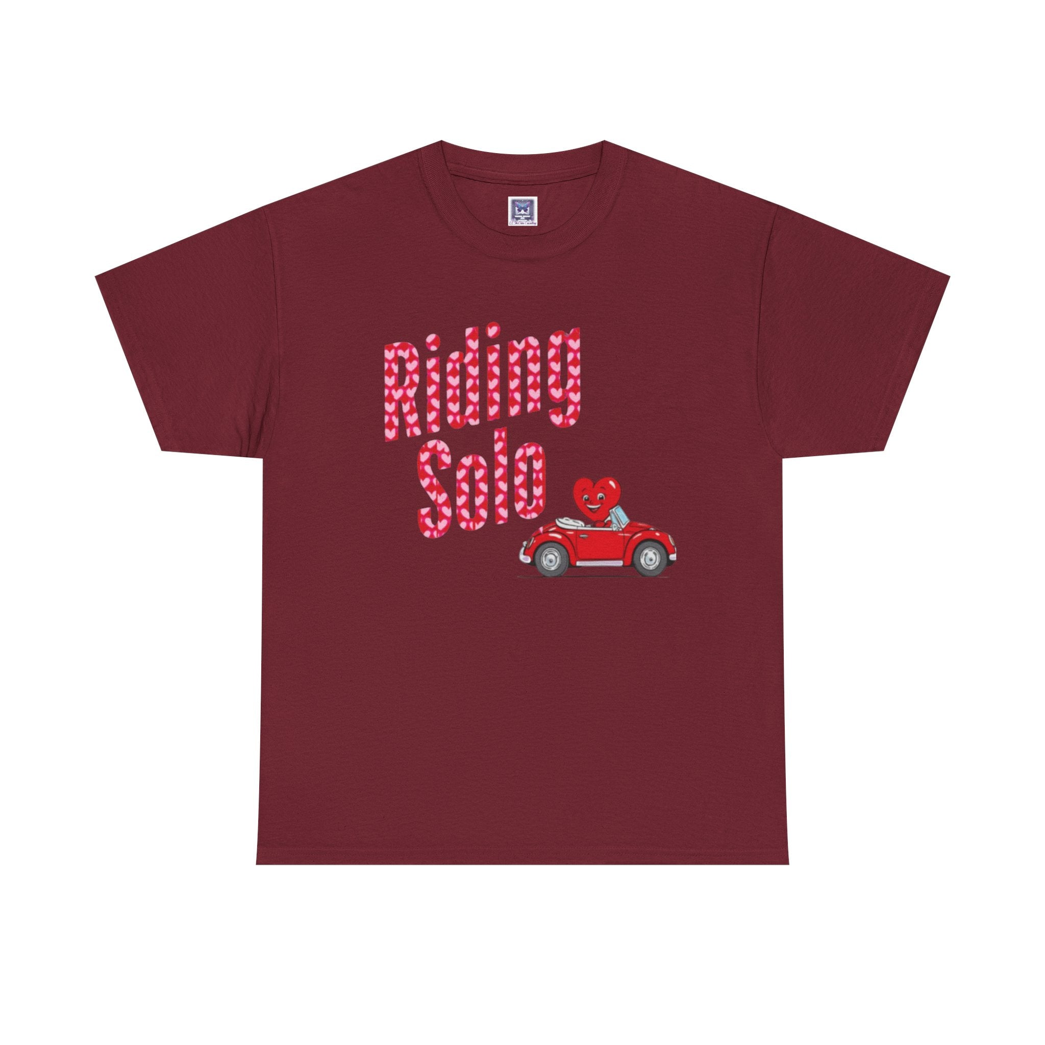 Riding Solo Valentine Unisex Tee