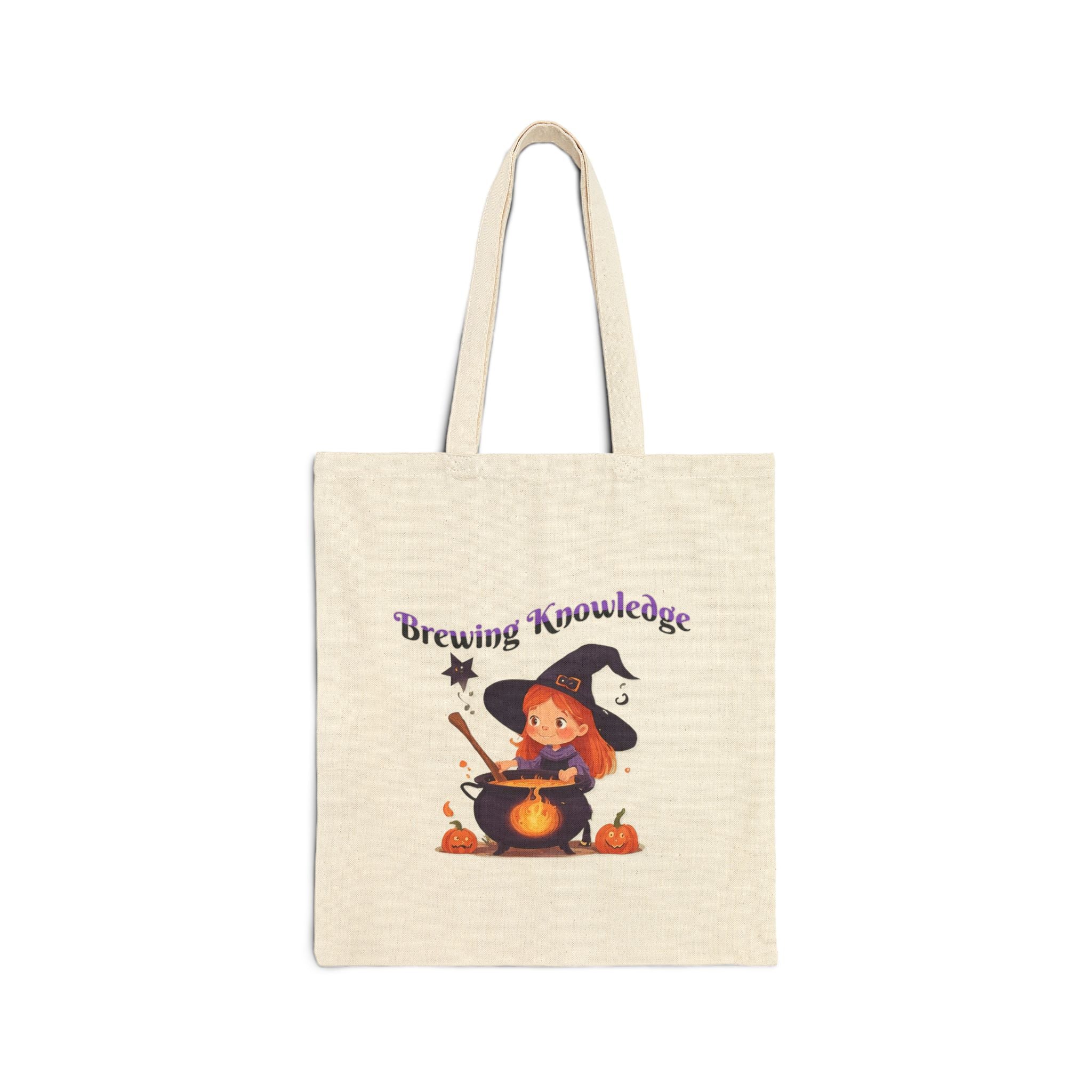 Brewing Knowledge 2 Cotton Canvas Tote Bag