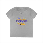 Teaching Future Leaders Ladies' V-Neck T-Shirt
