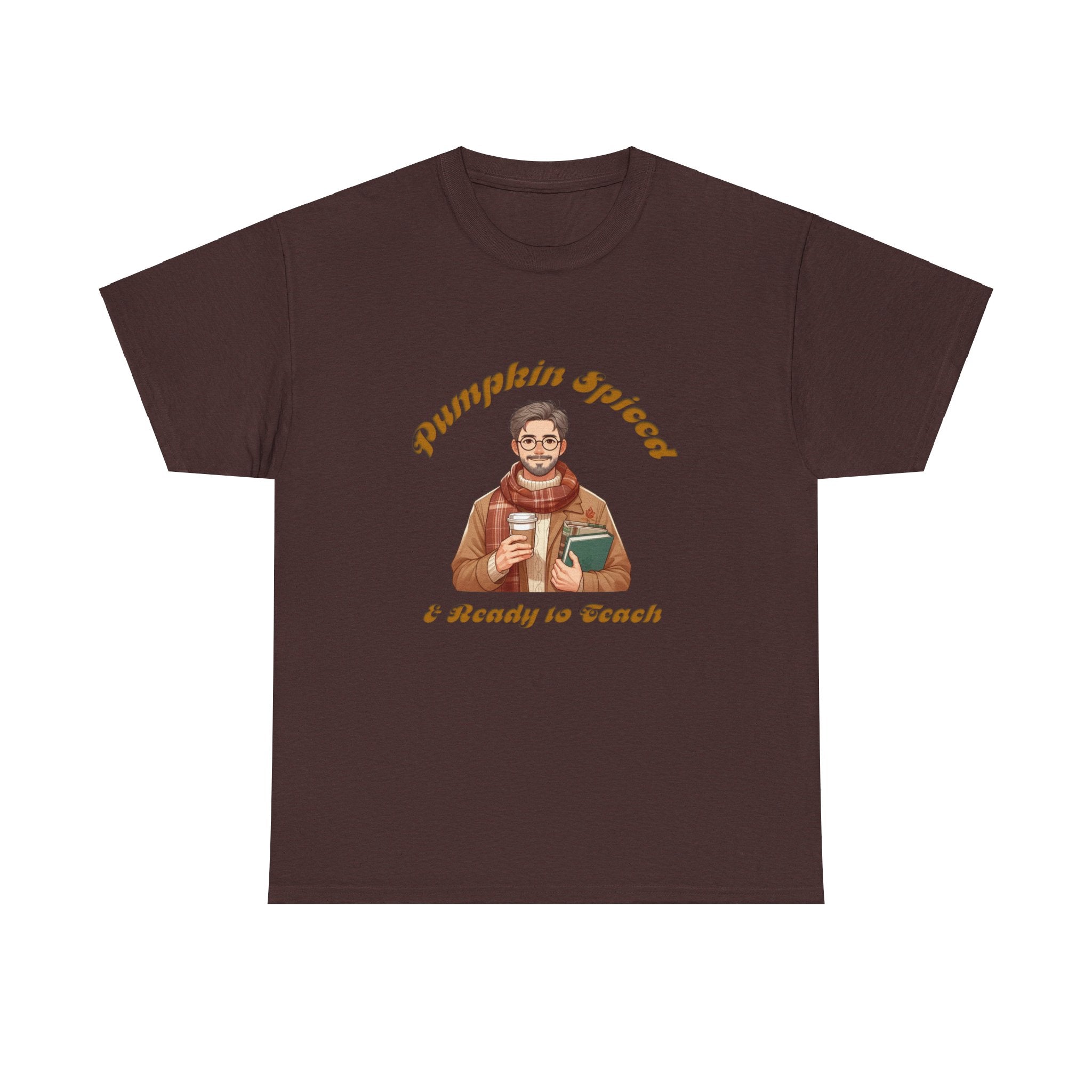 Pumpkin Spiced 7 Unisex Heavy Cotton Tee