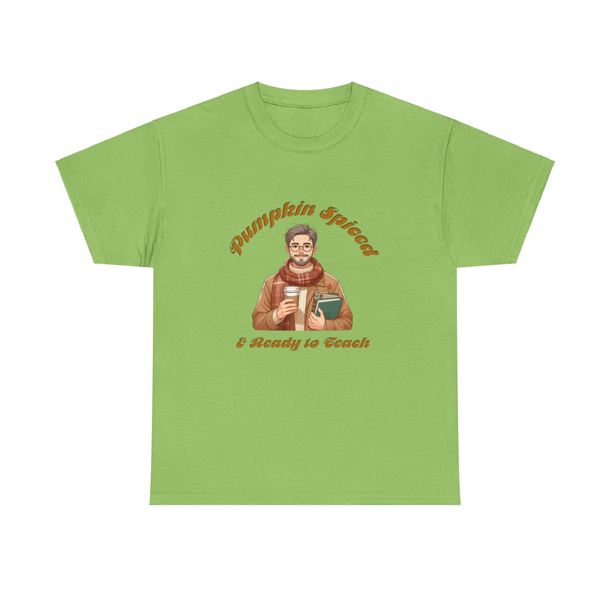 Pumpkin Spiced 7 Unisex Heavy Cotton Tee