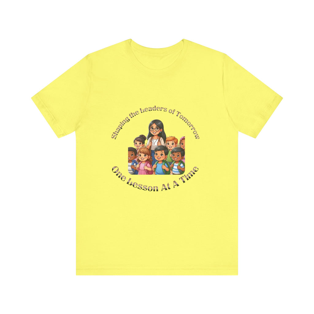 Shaping the Leaders of Tomorrow Unisex Jersey Short Sleeve Tee