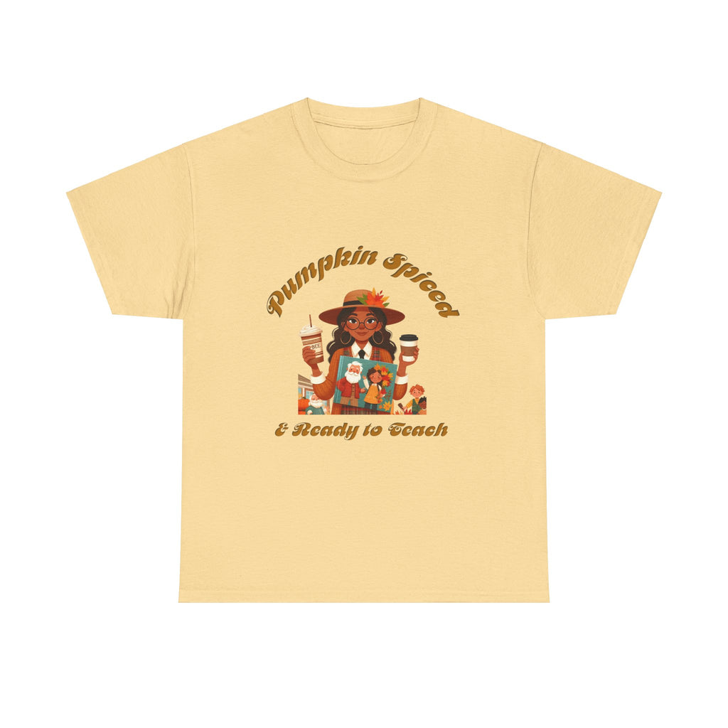 Pumpkin Spiced 2 Unisex Heavy Cotton Tee
