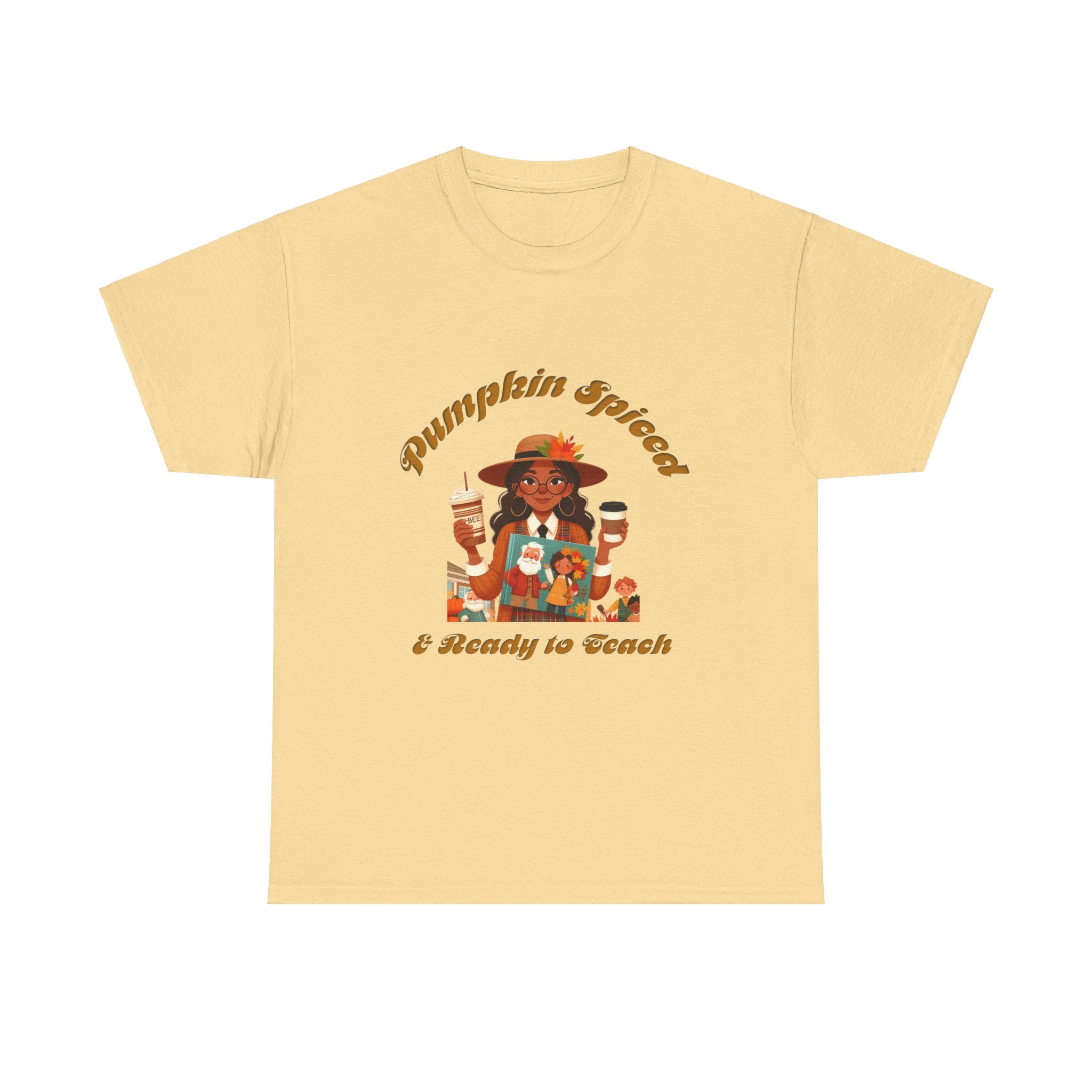 Pumpkin Spiced 2 Unisex Heavy Cotton Tee