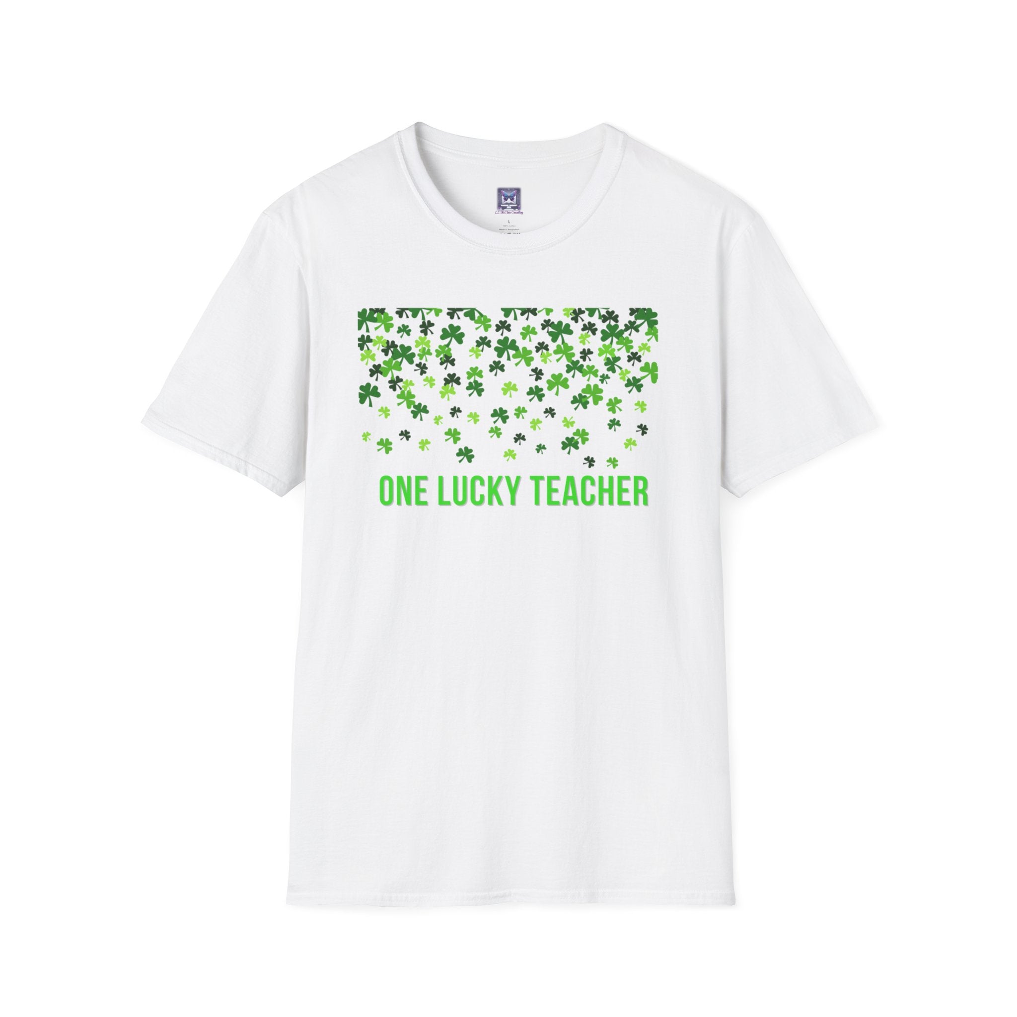 One Lucky Teacher Unisex Softstyle T-Shirt