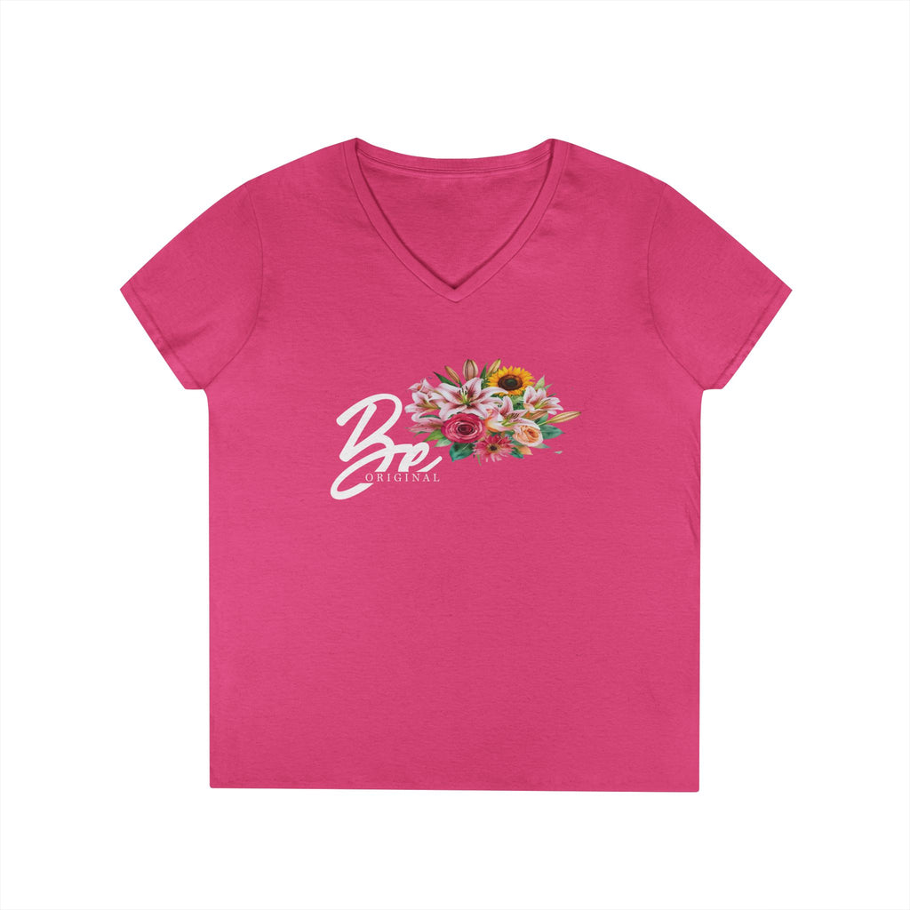 Be Original Ladies' V-Neck T-Shirt