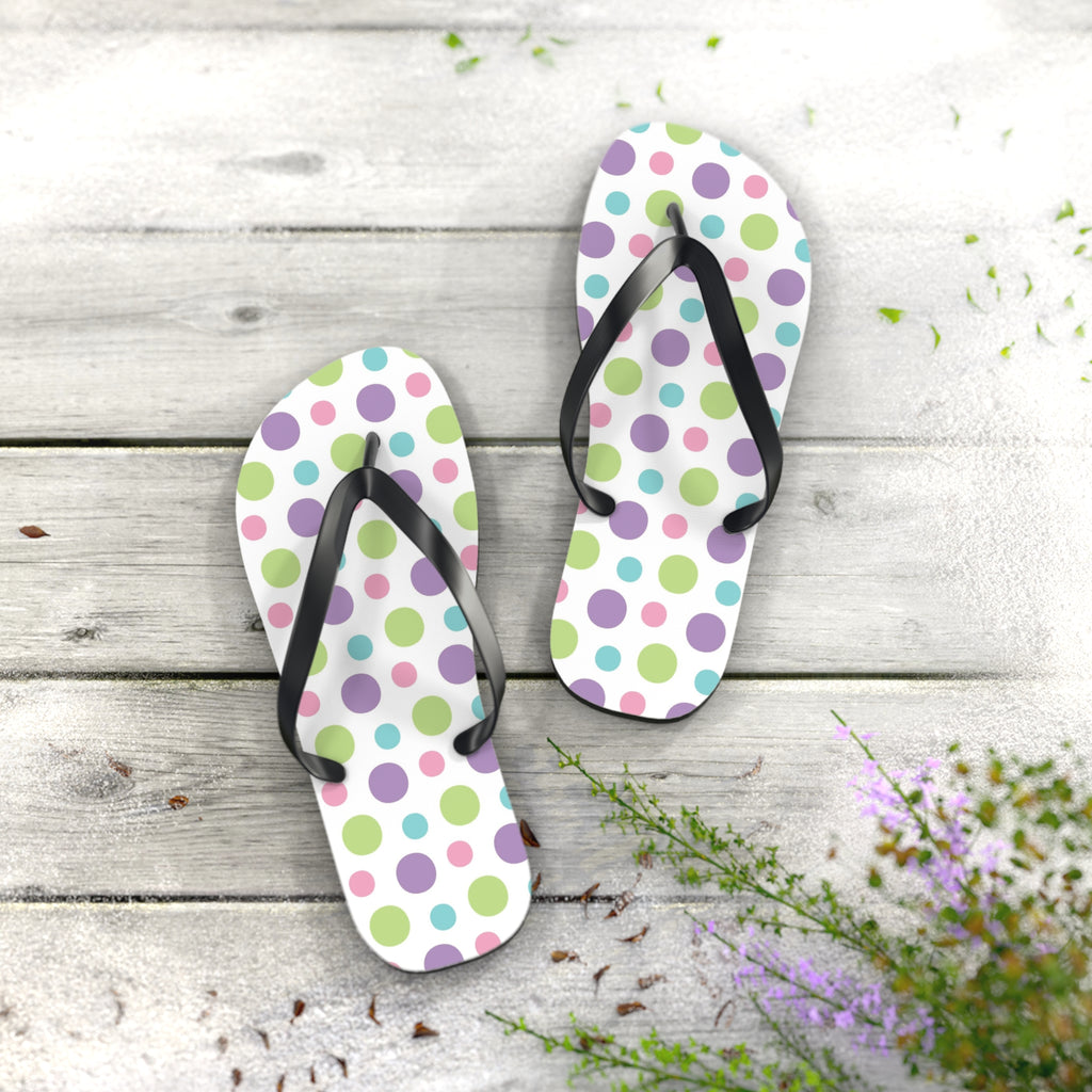 Flip Flops Polka Dots