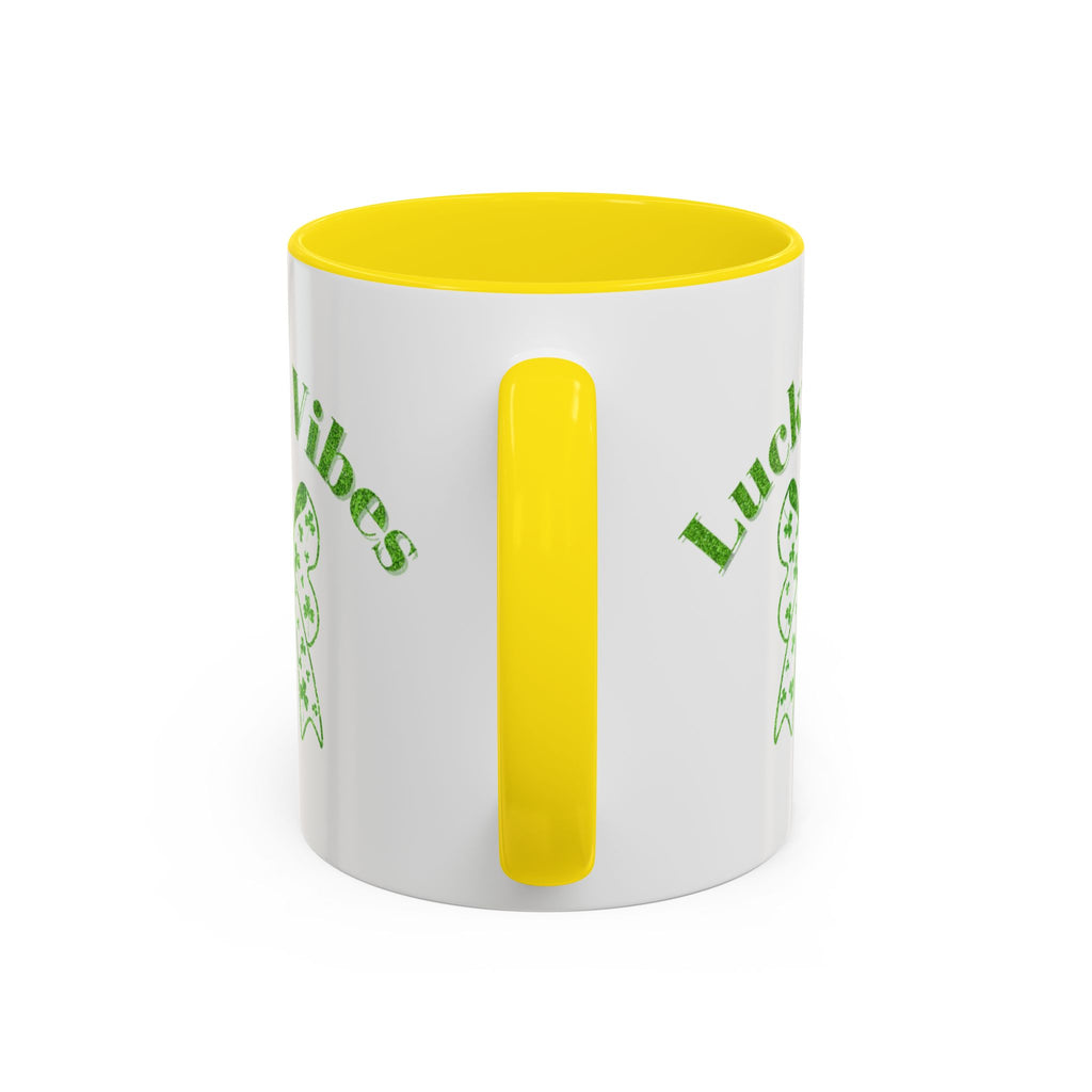 Lucky Vibes Accent Coffee Mug