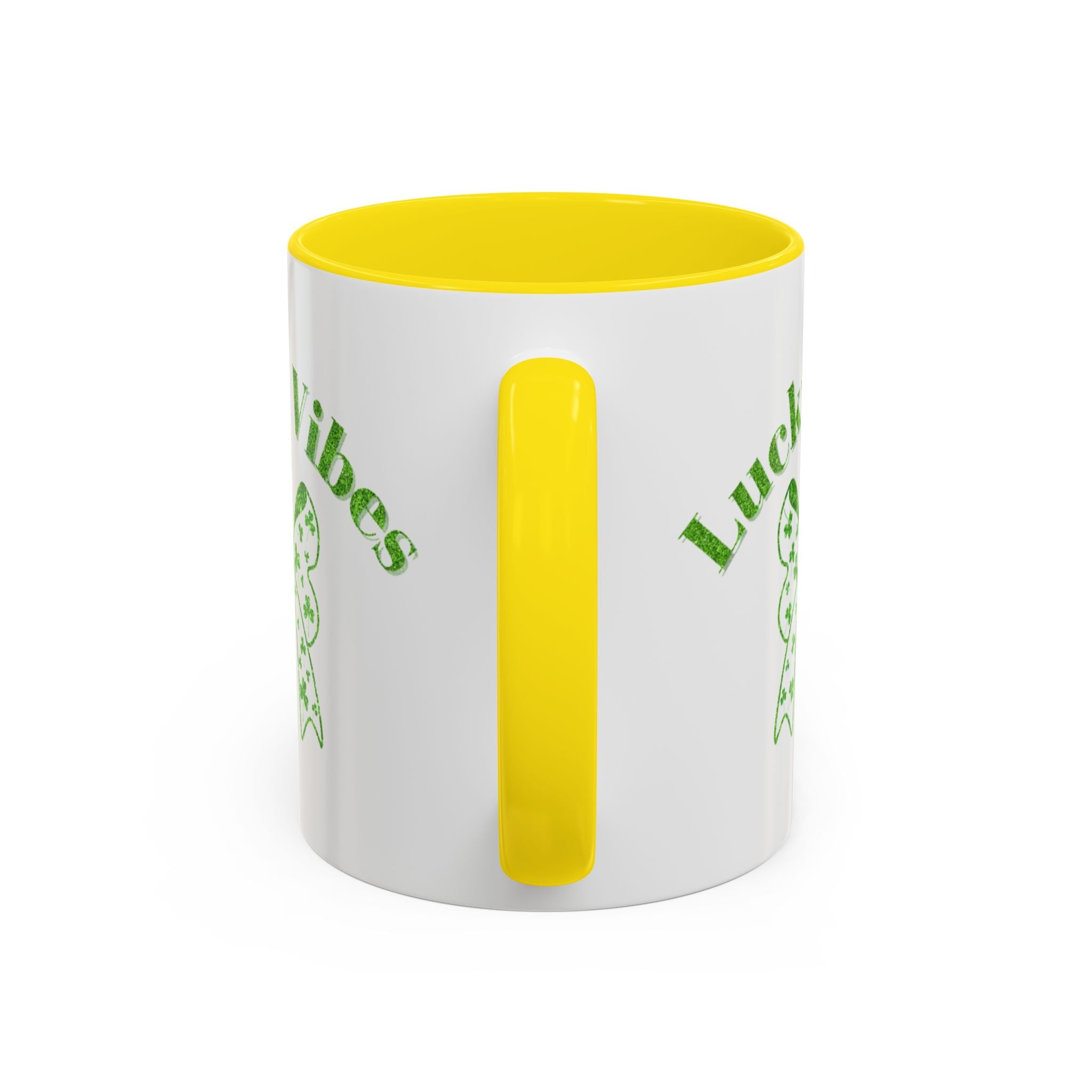 Lucky Vibes Accent Coffee Mug