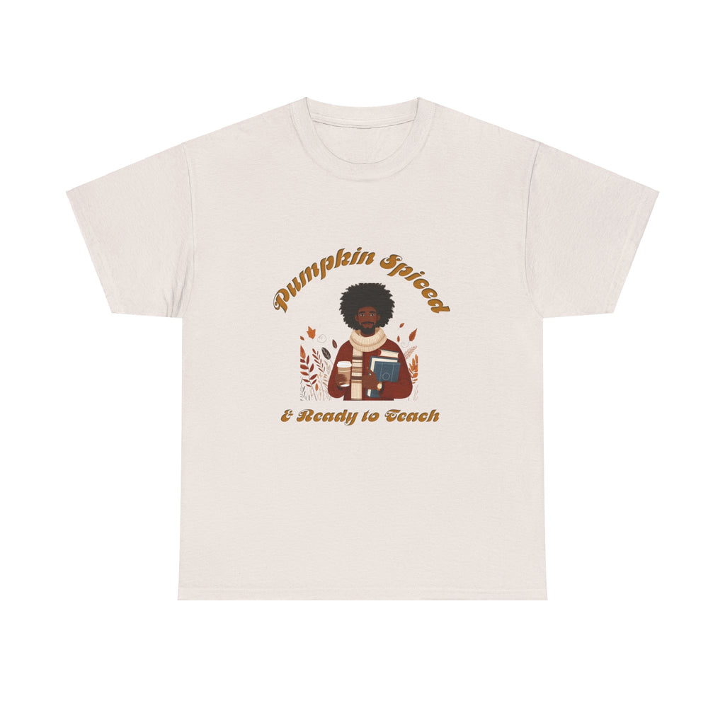 Pumpkin Spiced 4 Unisex Heavy Cotton Tee