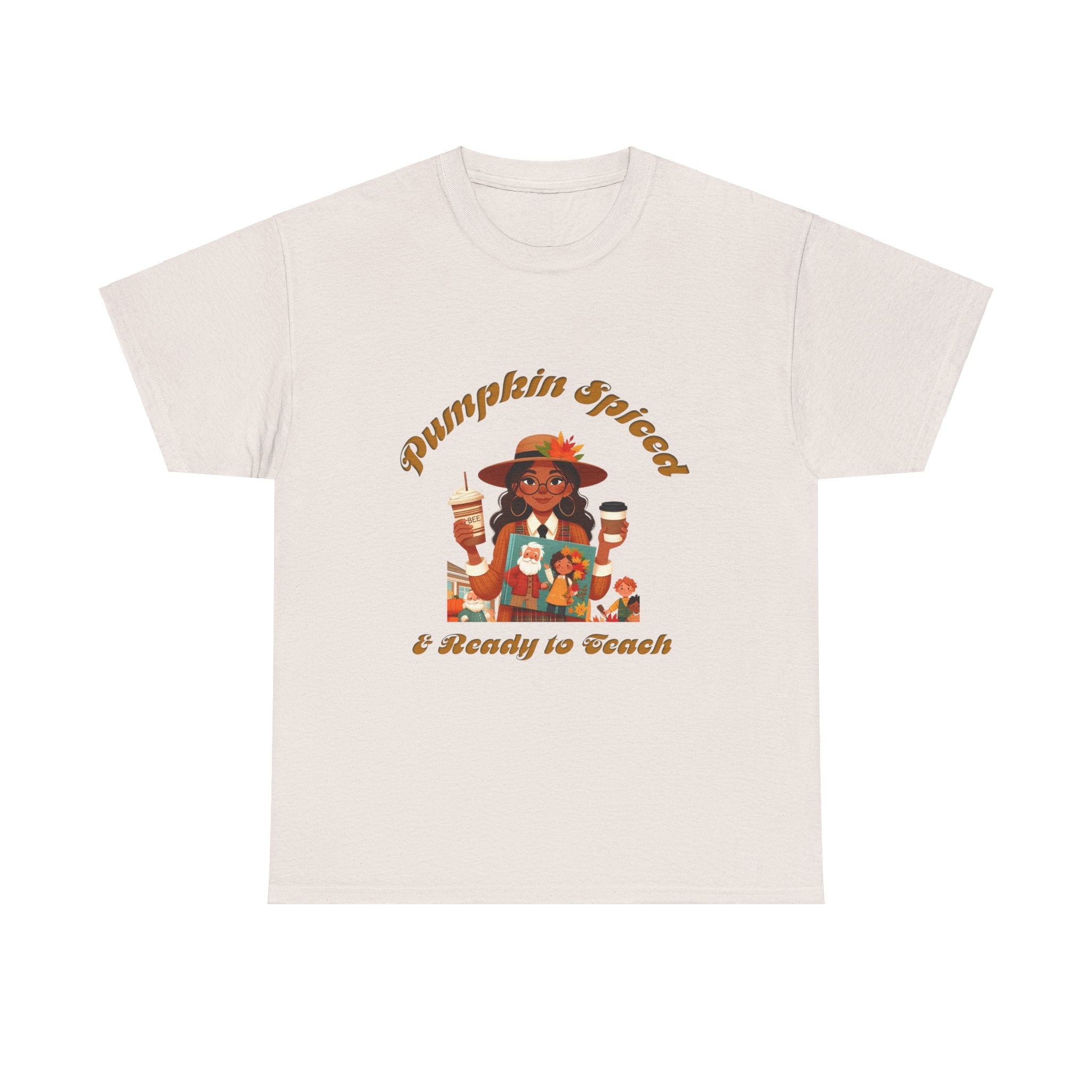 Pumpkin Spiced 2 Unisex Heavy Cotton Tee