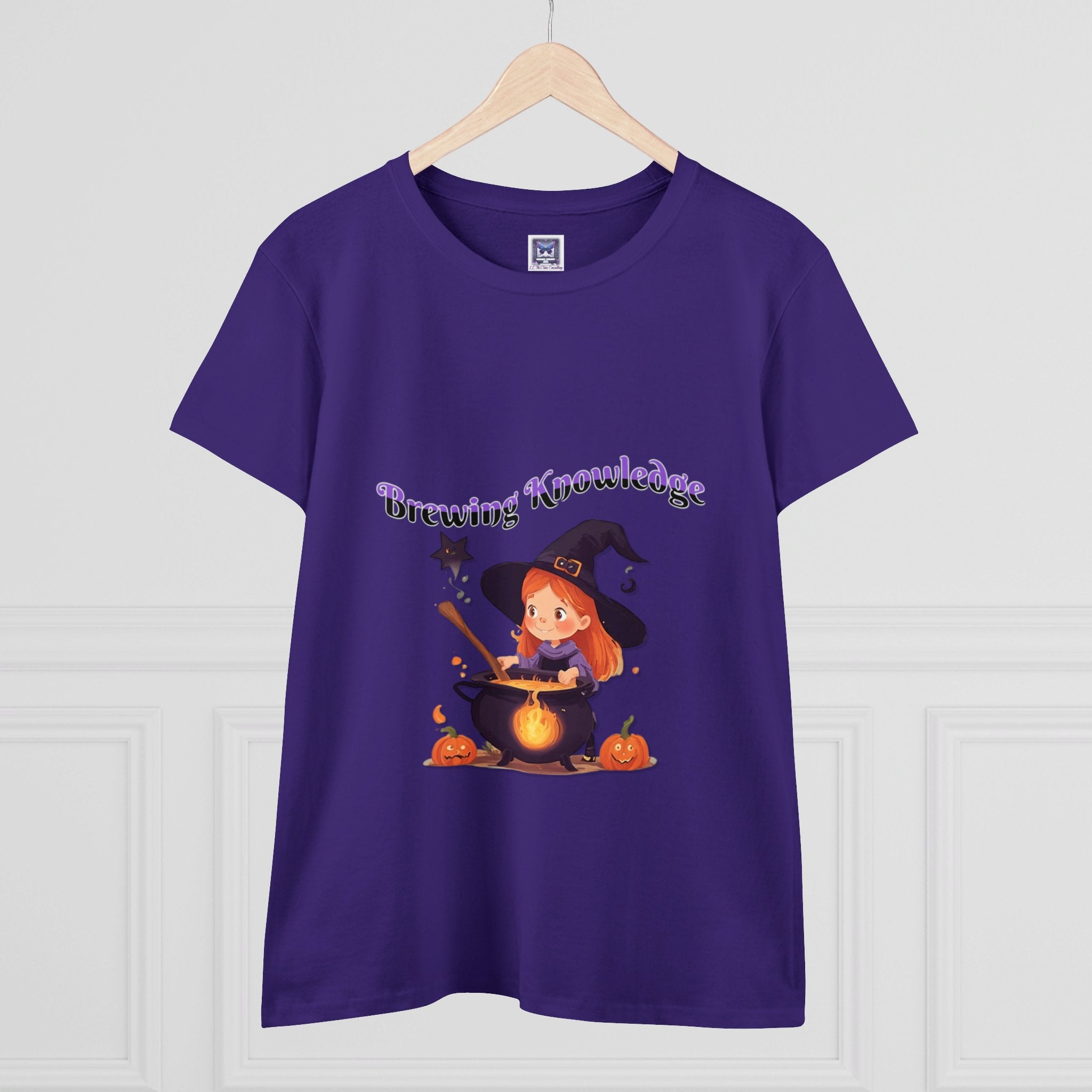 Brewing Knowledge 2 Women's Midweight Cotton Tee