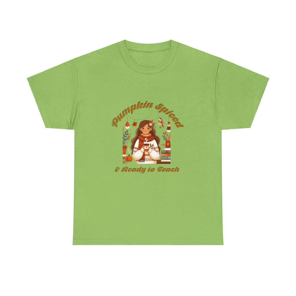 Pumpkin Spiced 3 Unisex Heavy Cotton Tee