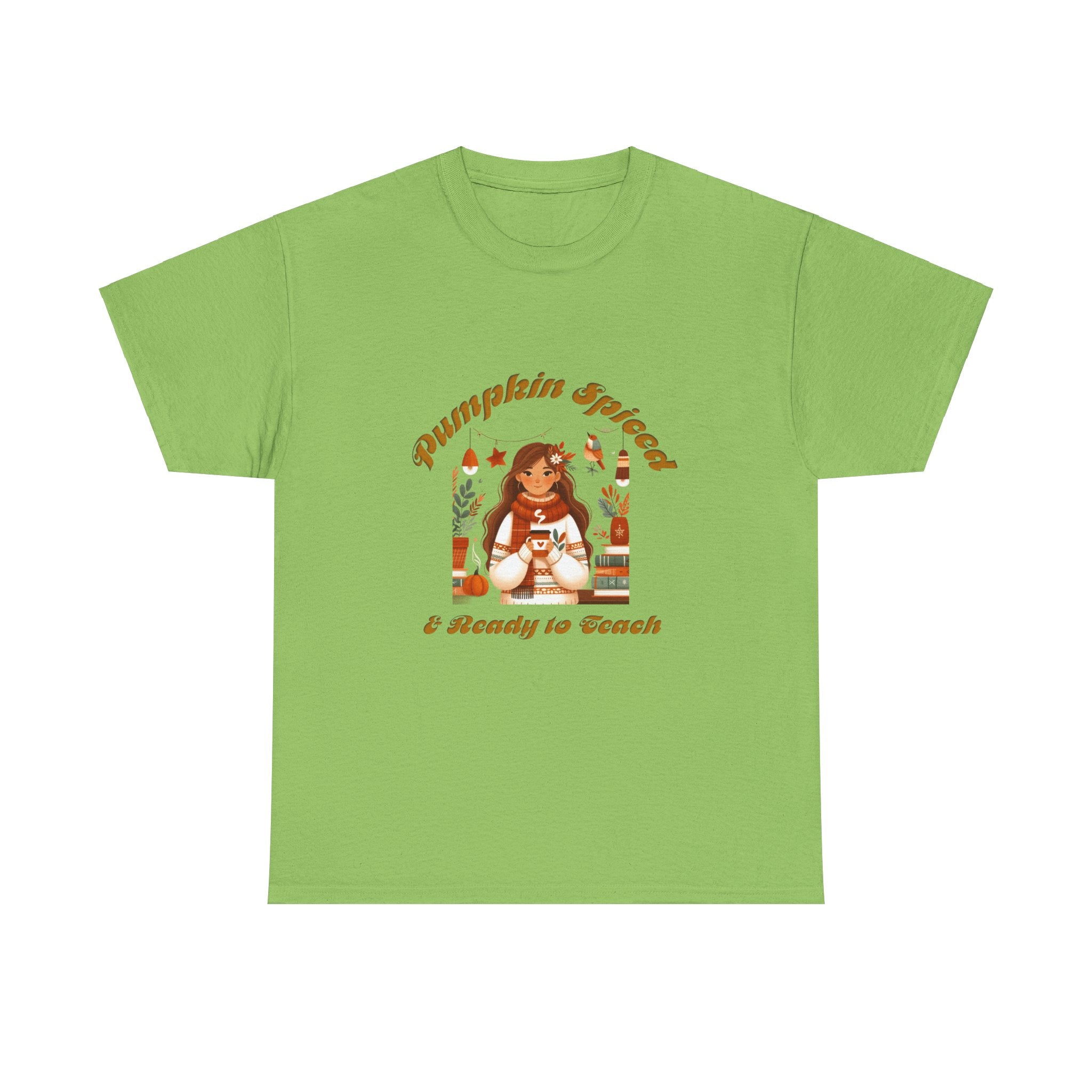 Pumpkin Spiced 3 Unisex Heavy Cotton Tee