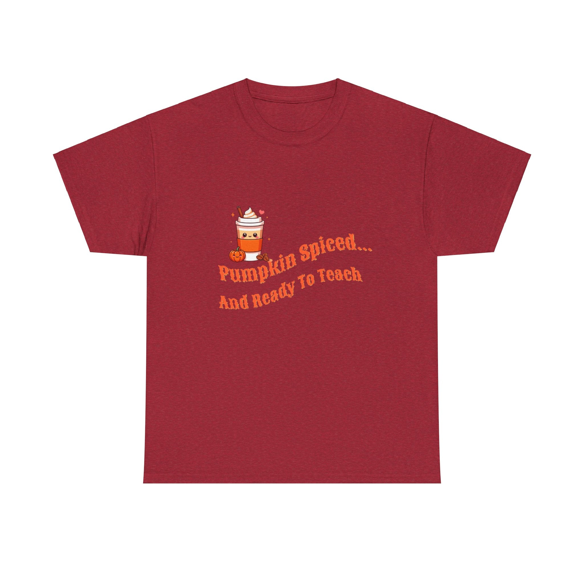 Pumpkin Spiced Unisex Heavy Cotton Tee