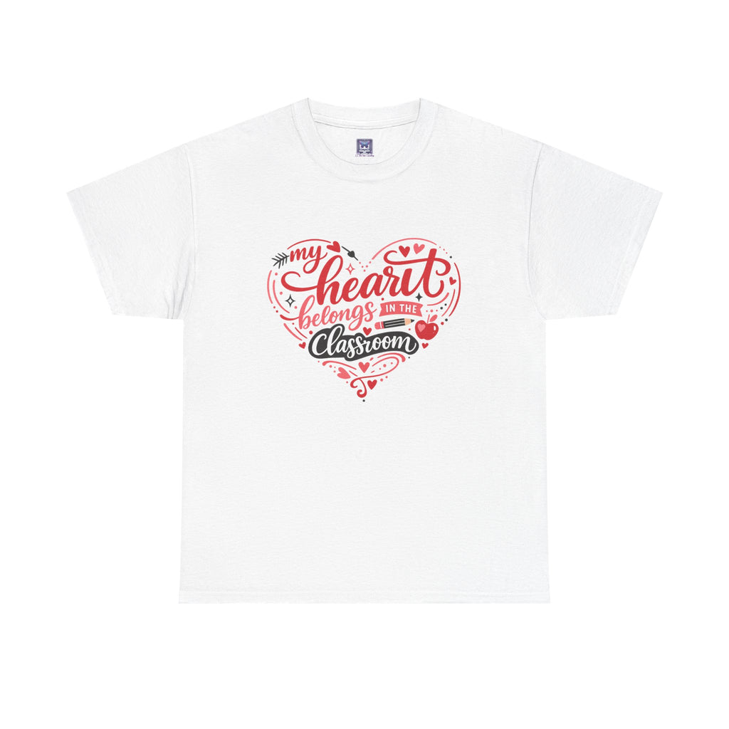 [NEW] My Heart Belongs Customizable T-Shirt