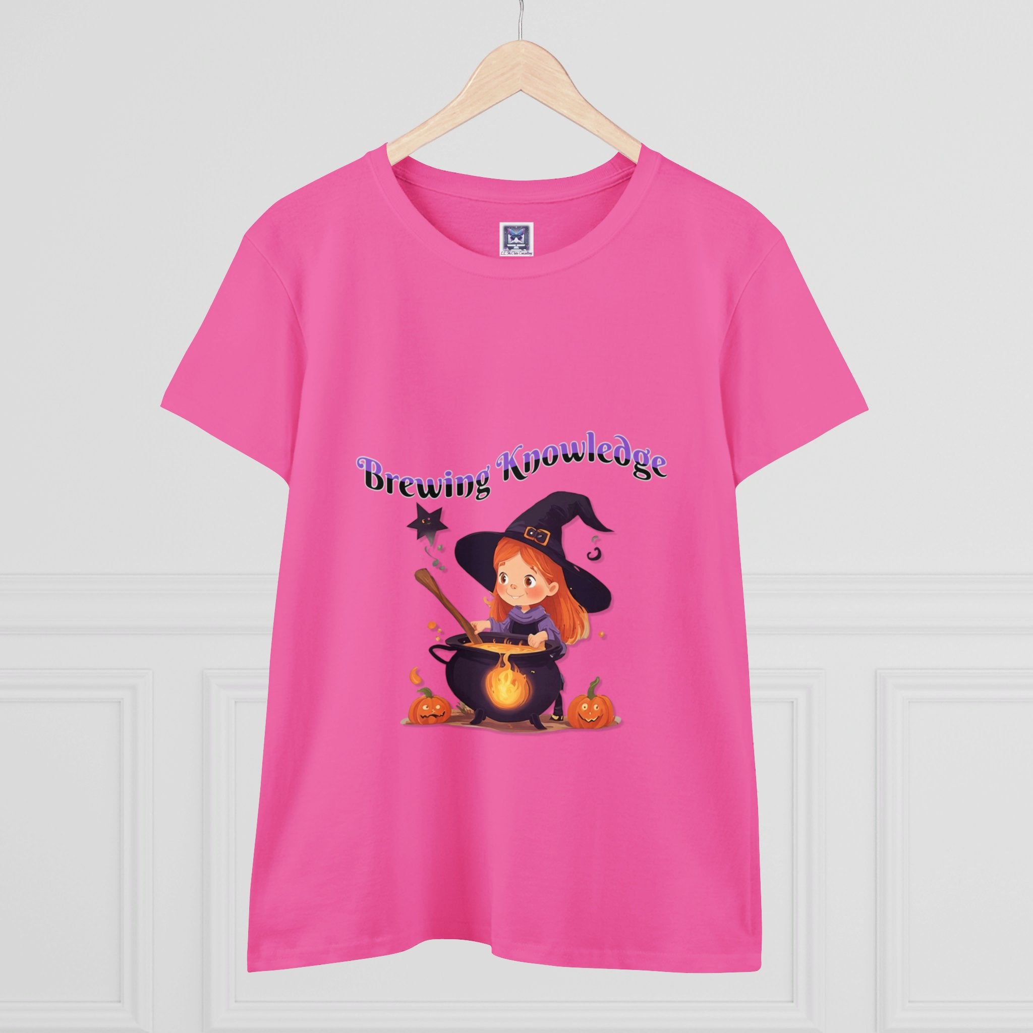 Brewing Knowledge 2 Women's Midweight Cotton Tee