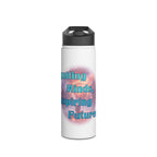 Igniting Minds Stainless Steel Water Bottle, Standard Lid
