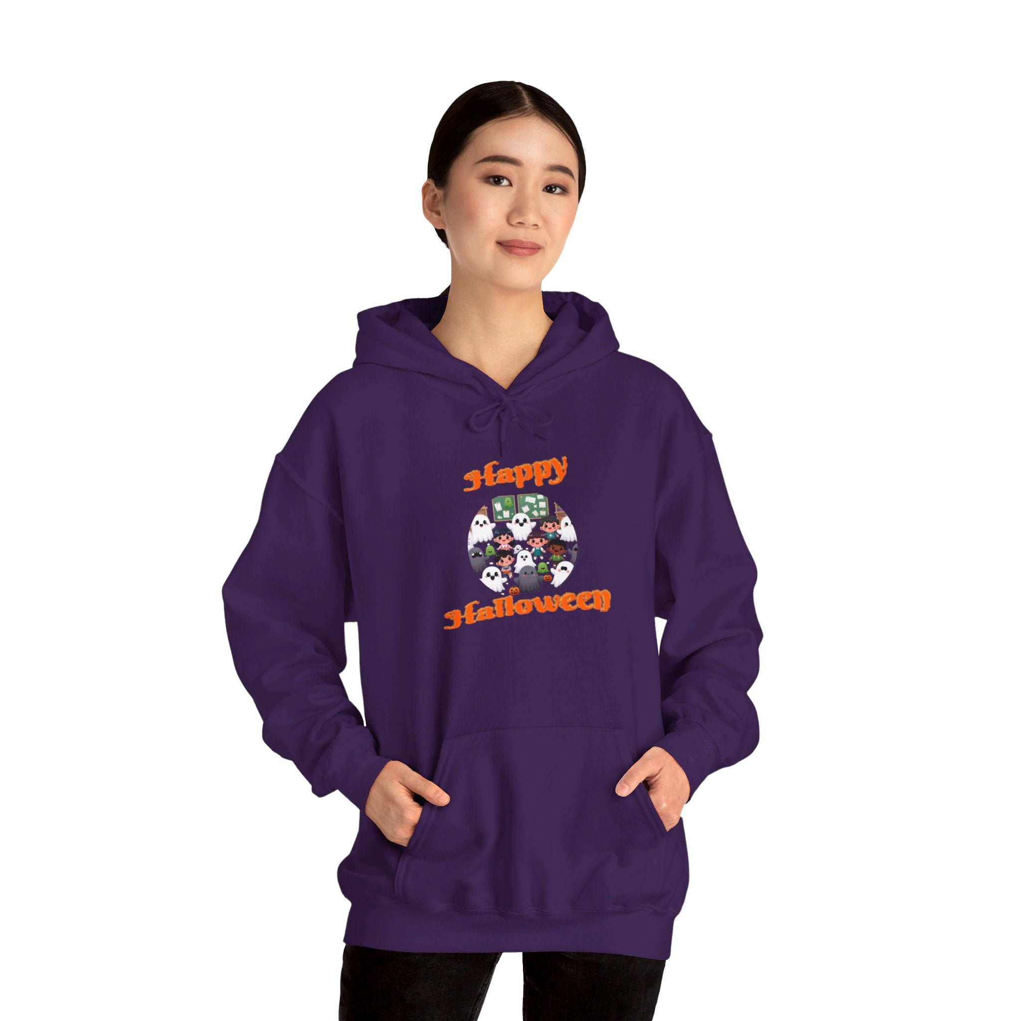 Happy Halloween Heavy Blend™ Hooded Sweatshirt