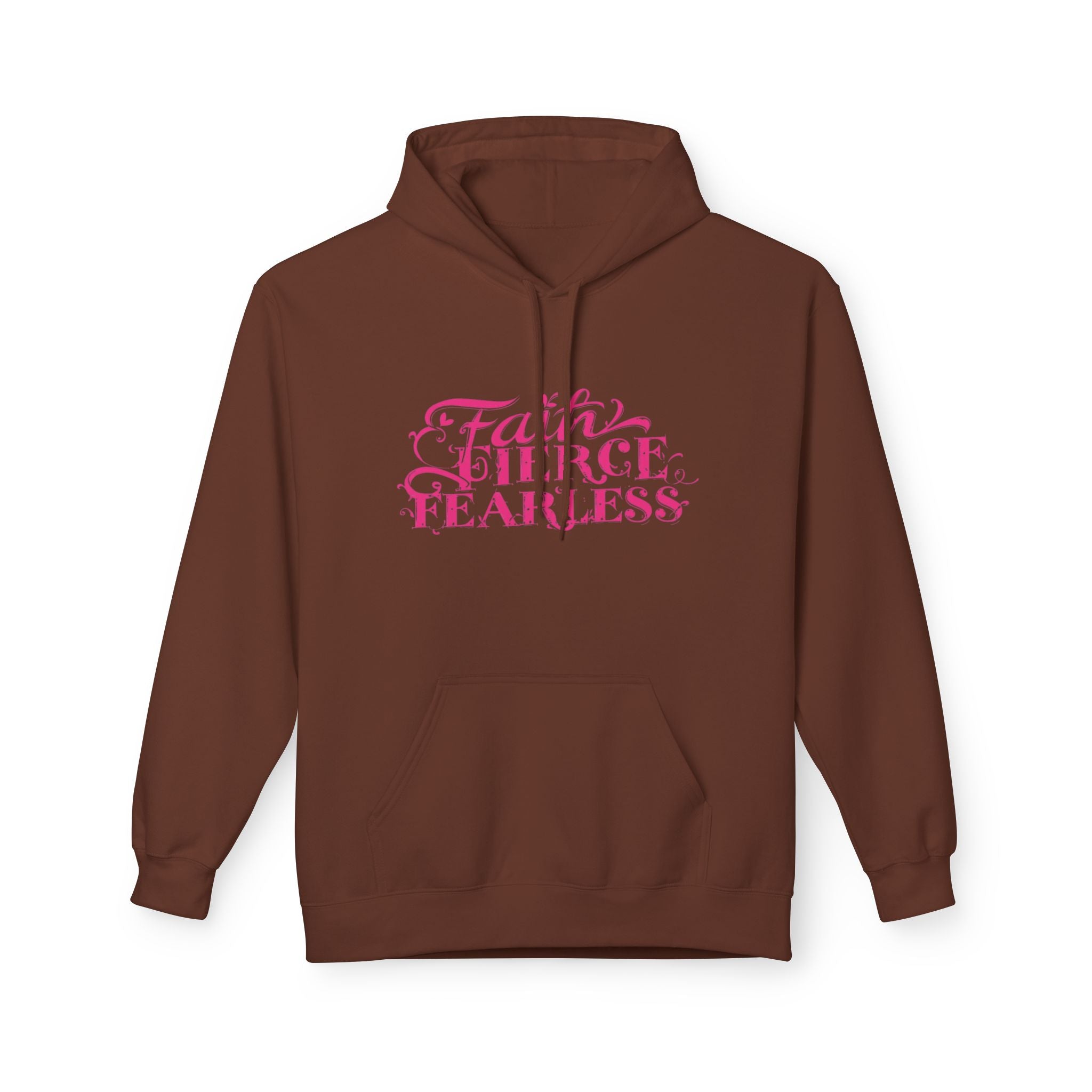 MVC Goes Pink: Faith, Fierce, Fearless Fleece Hoodie