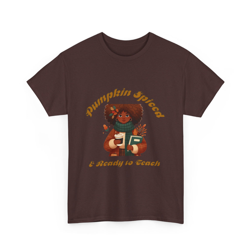 Pumpkin Spiced 5 Unisex Heavy Cotton Tee