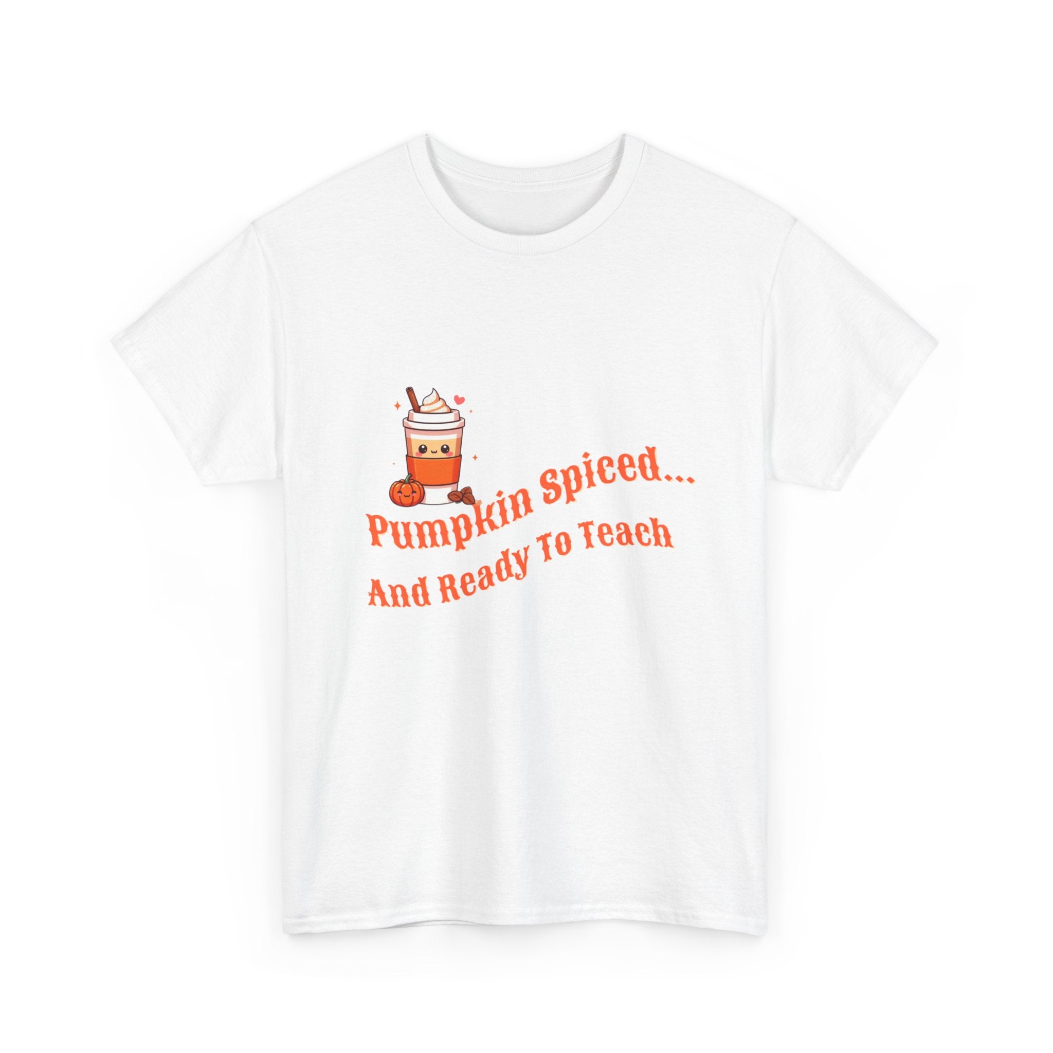 Pumpkin Spiced Unisex Heavy Cotton Tee