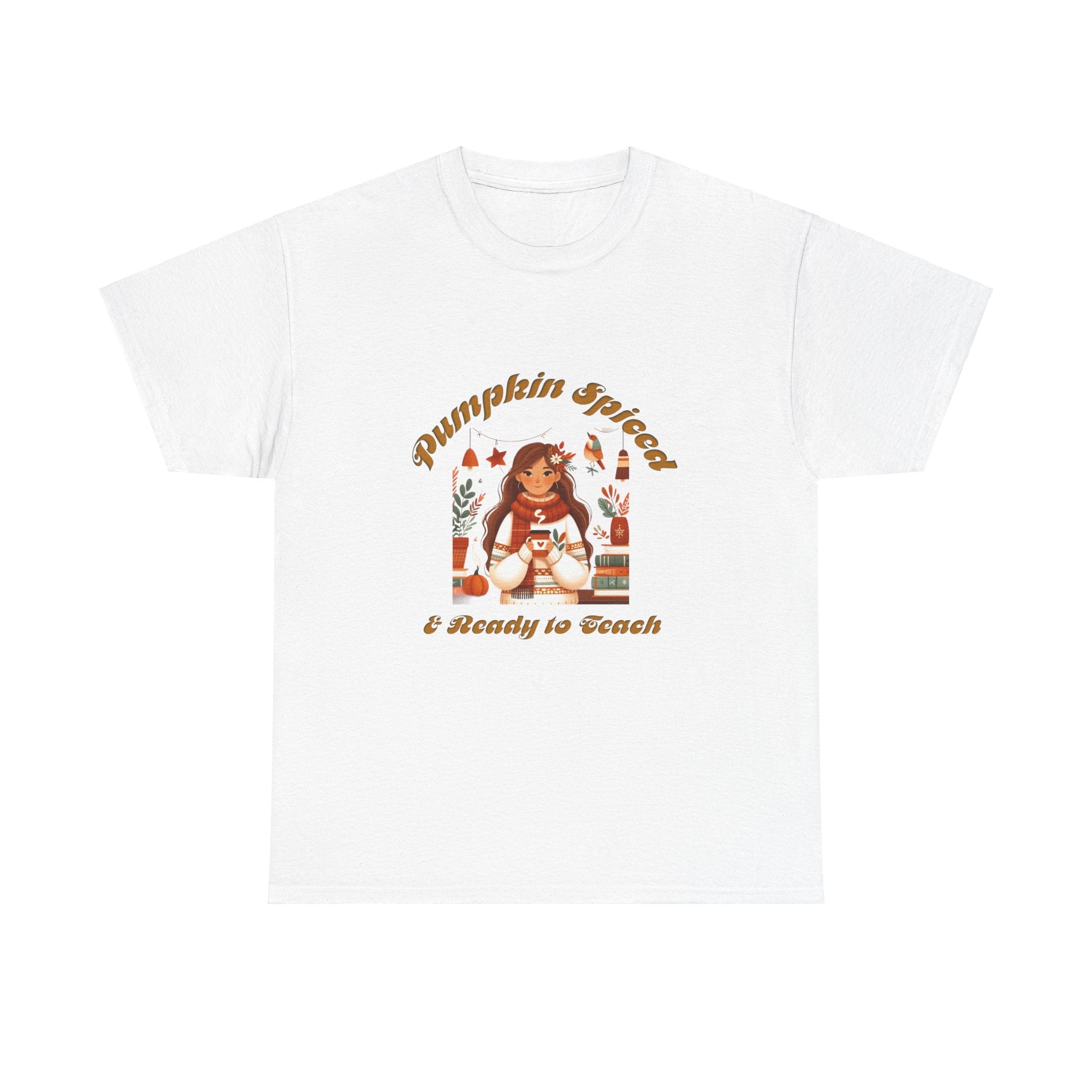 Pumpkin Spiced 3 Unisex Heavy Cotton Tee
